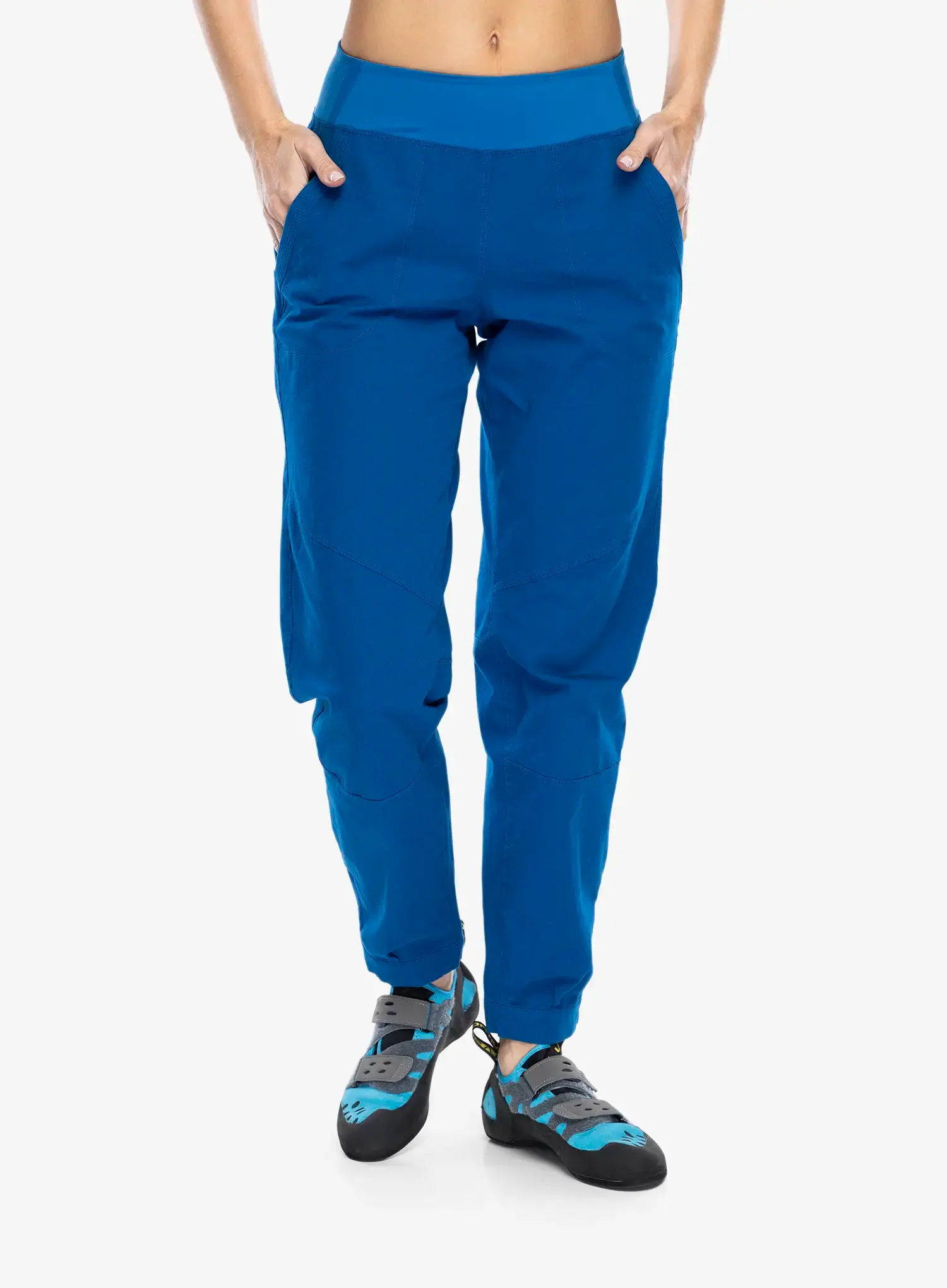Lezecké kalhoty dámské Patagonia Caliza Rock Pants - endles blue