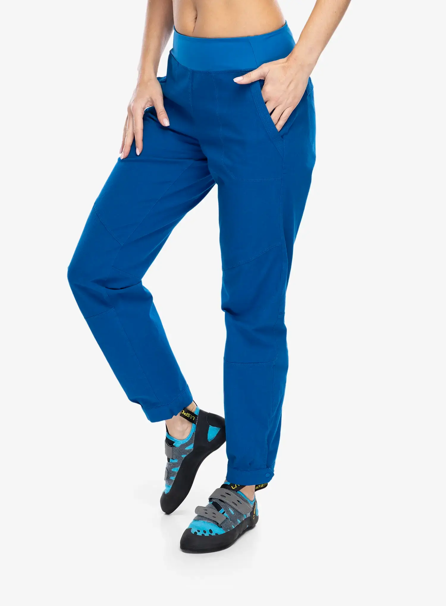 Lezecké kalhoty dámské Patagonia Caliza Rock Pants - endles blue