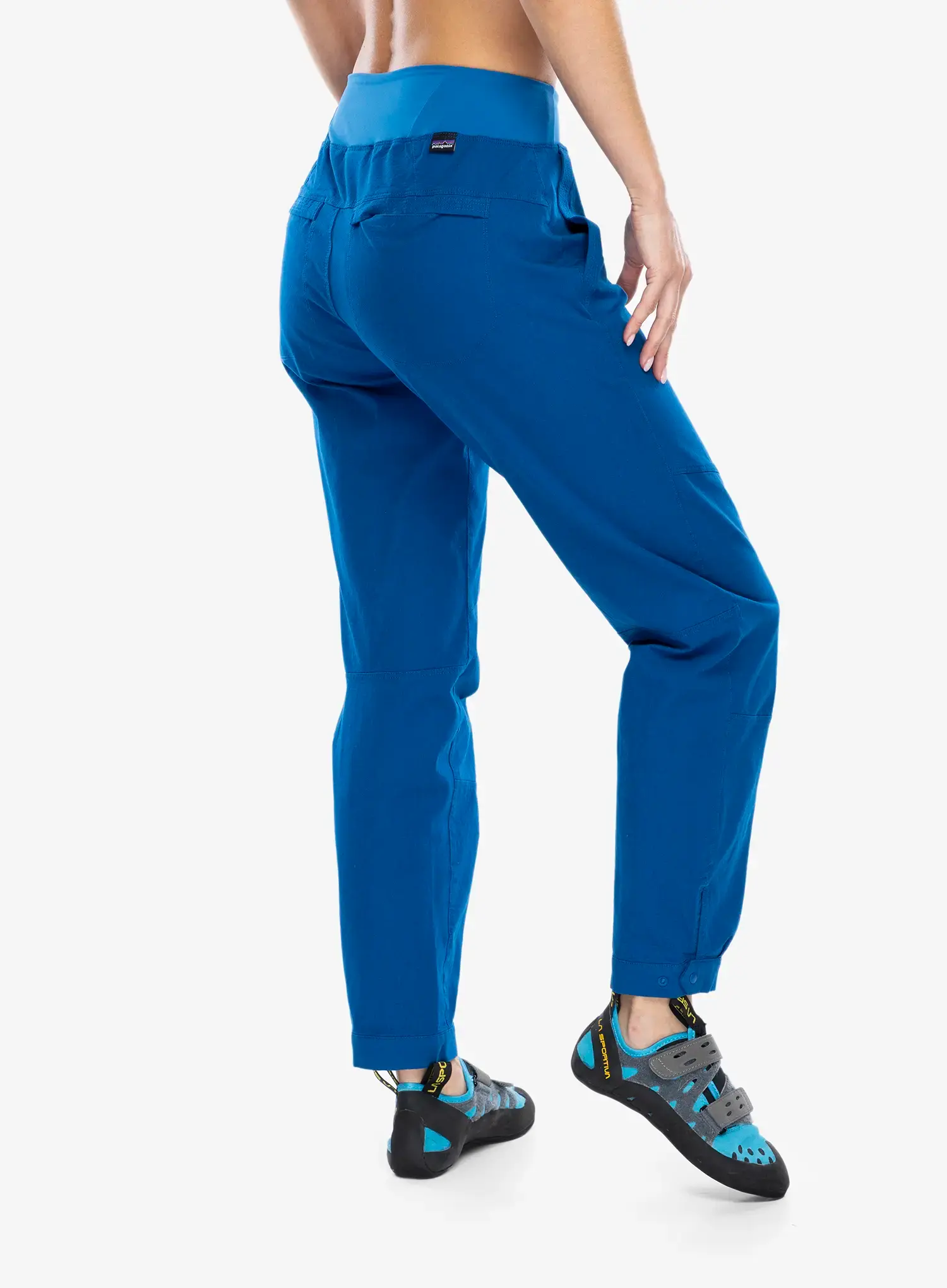 Lezecké kalhoty dámské Patagonia Caliza Rock Pants - endles blue