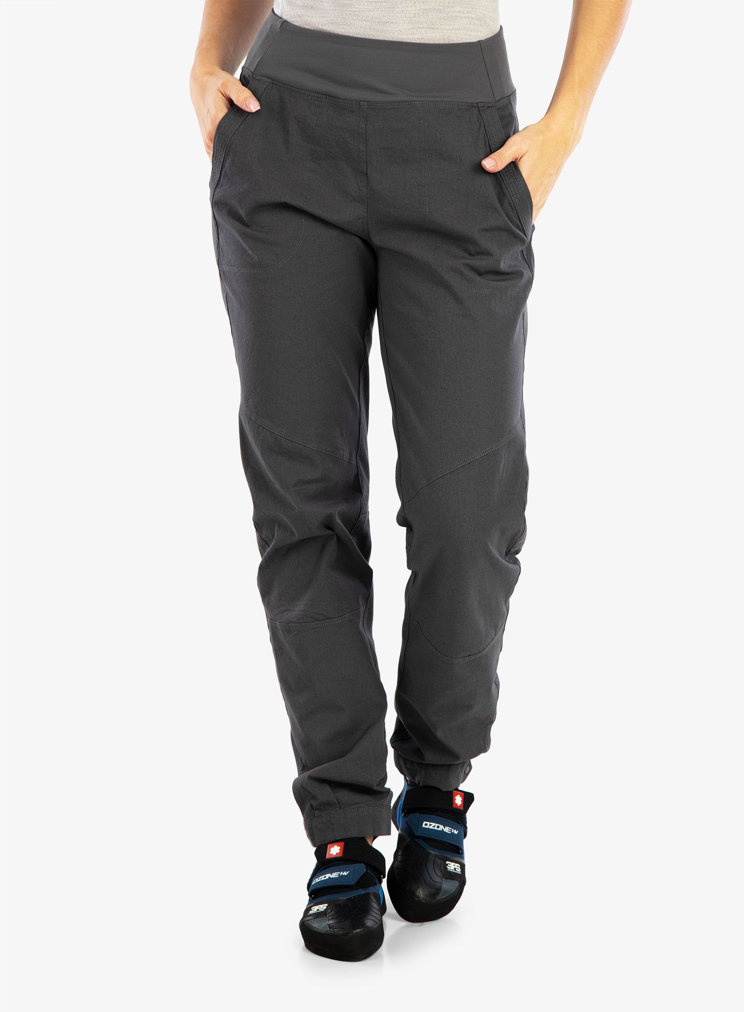 Dámské lezecké kalhoty Patagonia Caliza Rock Pants - forge grey