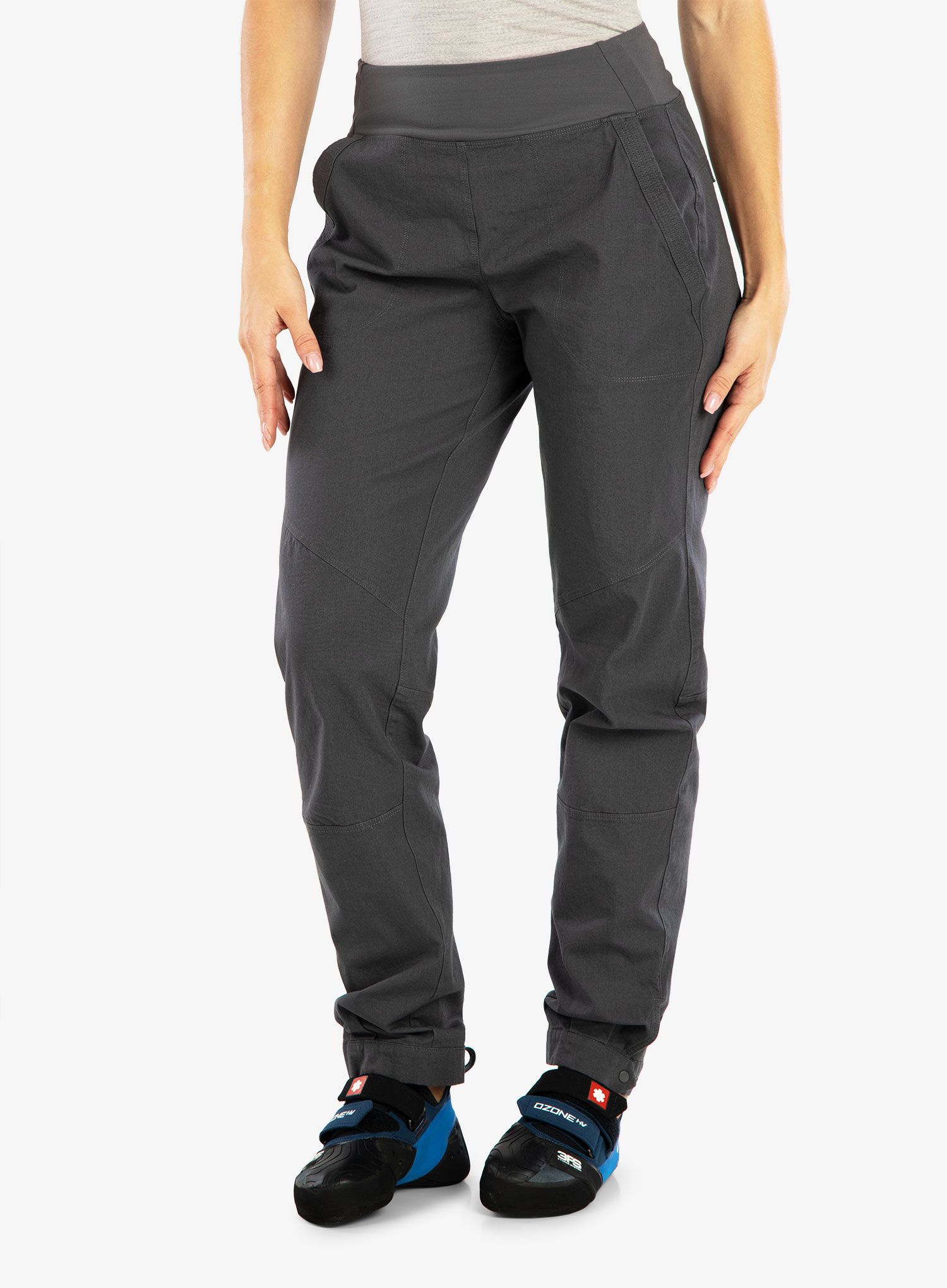 Dámské lezecké kalhoty Patagonia Caliza Rock Pants - forge grey