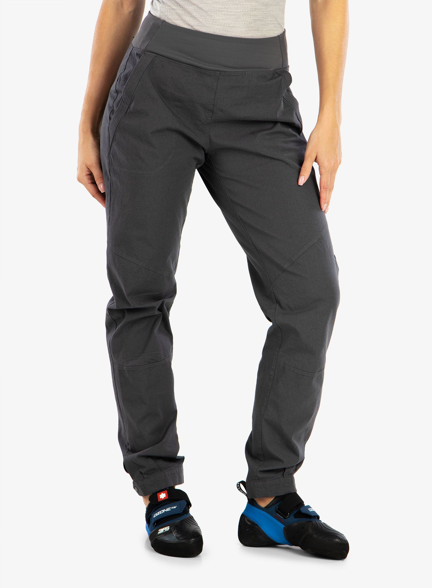Dámské lezecké kalhoty Patagonia Caliza Rock Pants - forge grey