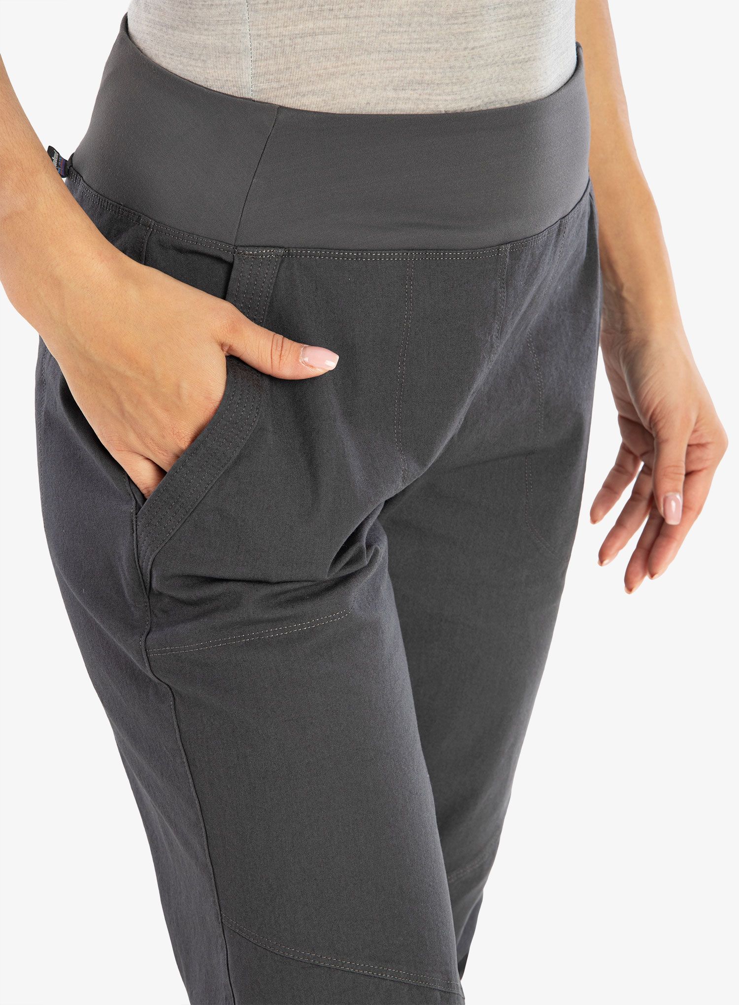 Dámské lezecké kalhoty Patagonia Caliza Rock Pants - forge grey