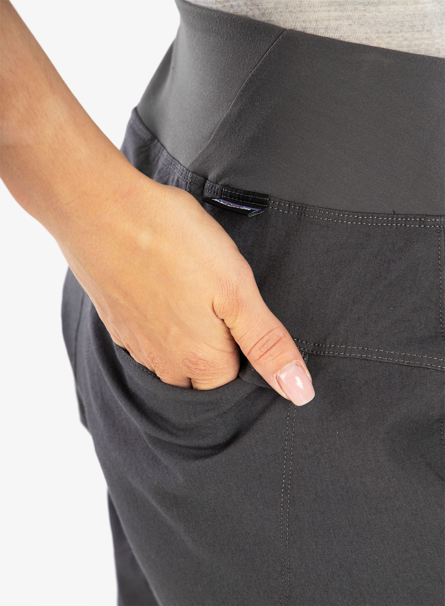 Dámské lezecké kalhoty Patagonia Caliza Rock Pants - forge grey