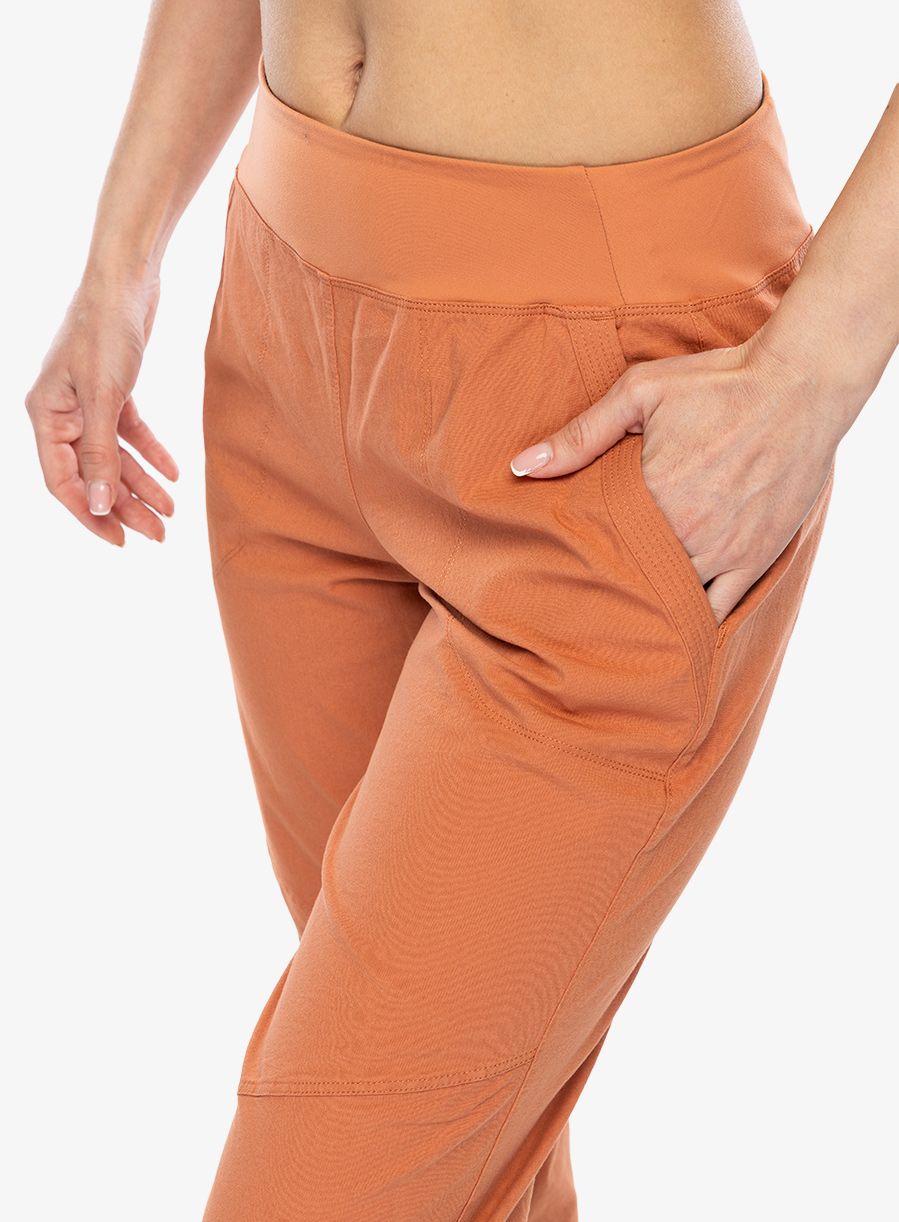 Lezecké kalhoty dámské Patagonia Caliza Rock Pants - sienna clay