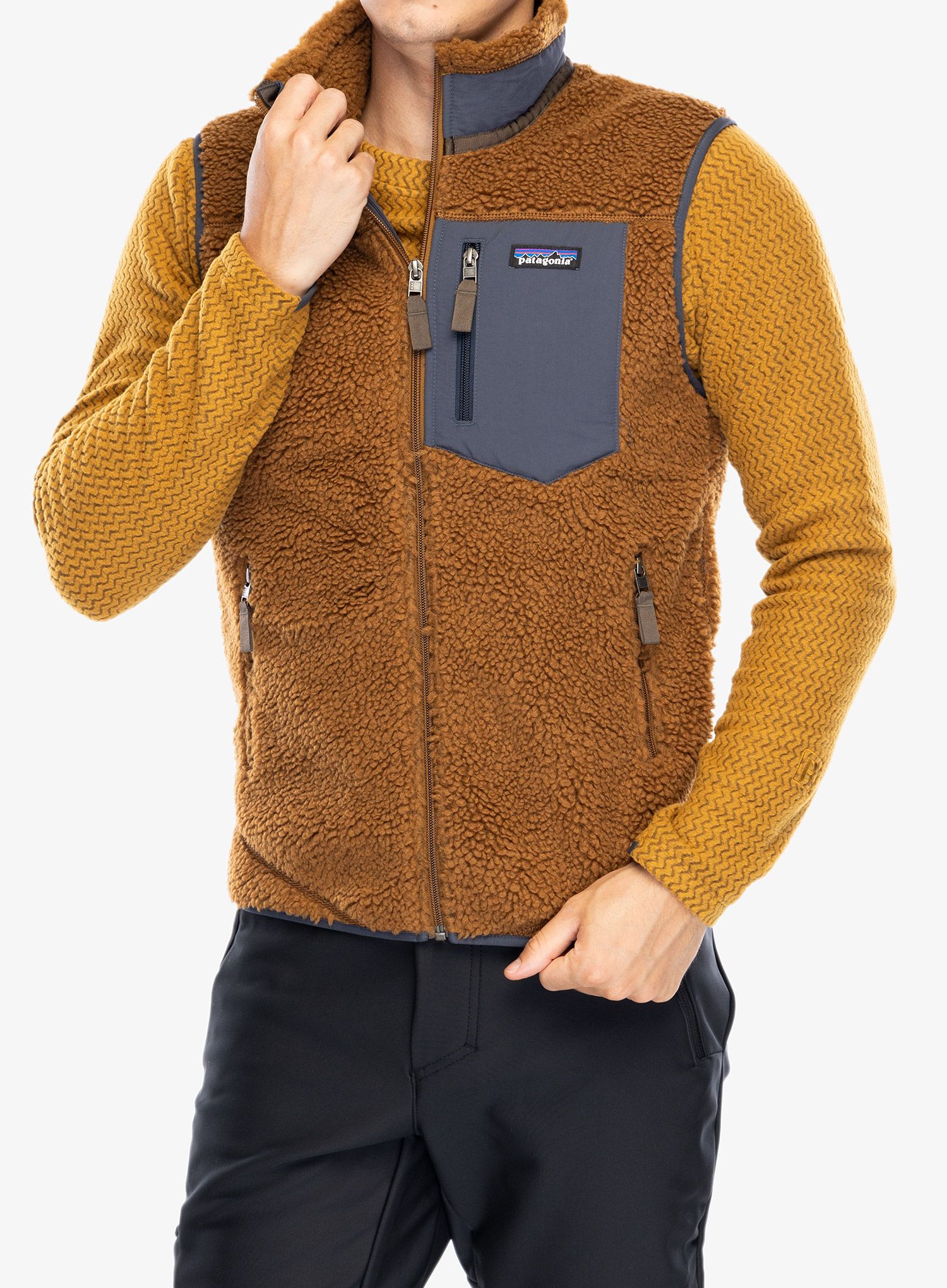 Vesta Patagonia Calssic Retro-X Vest - shelter brown
