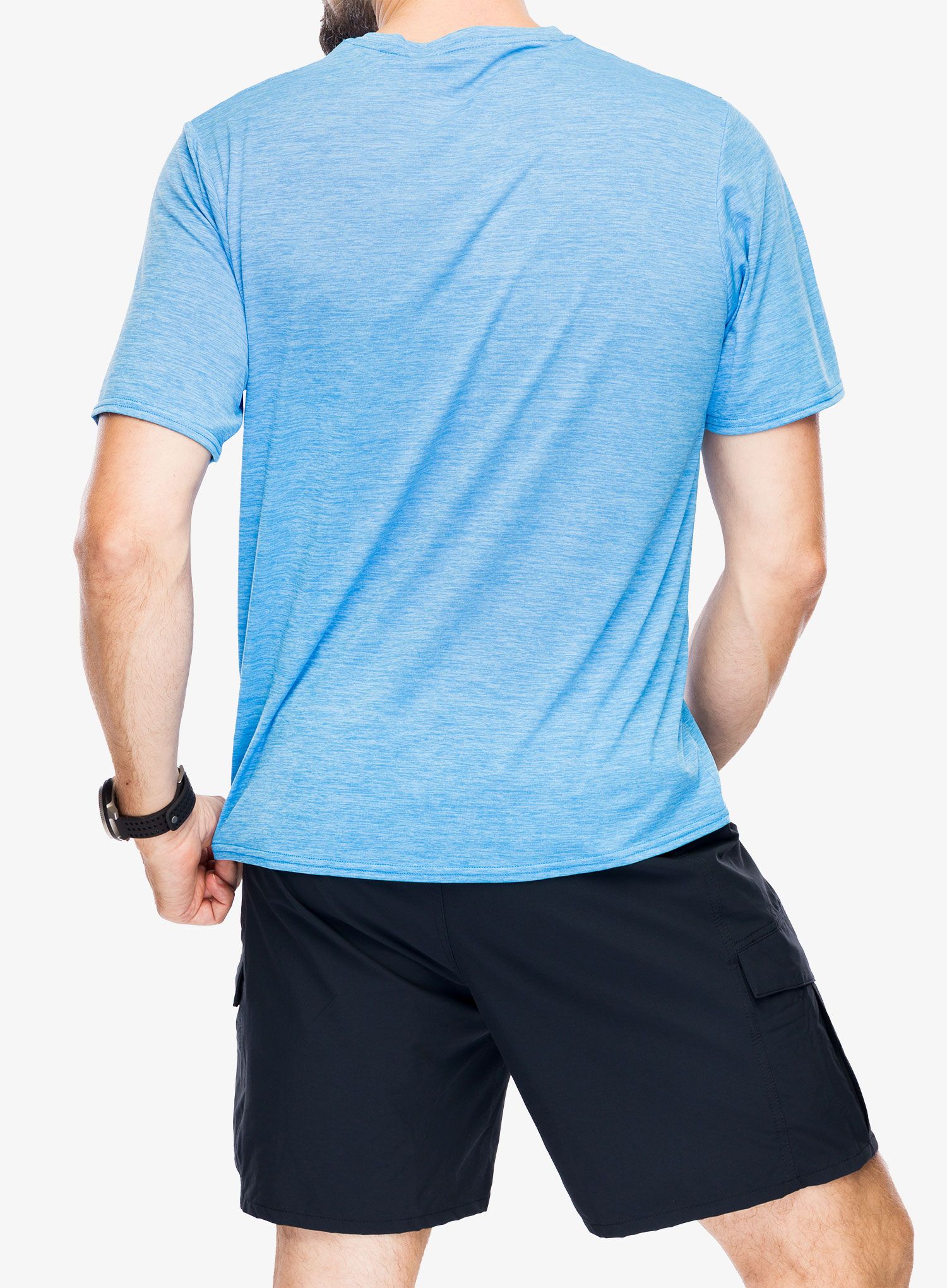 Rychleschnoucí triko Patagonia Cap Cool Daily Graphic Shirt Lands - bloom/blue