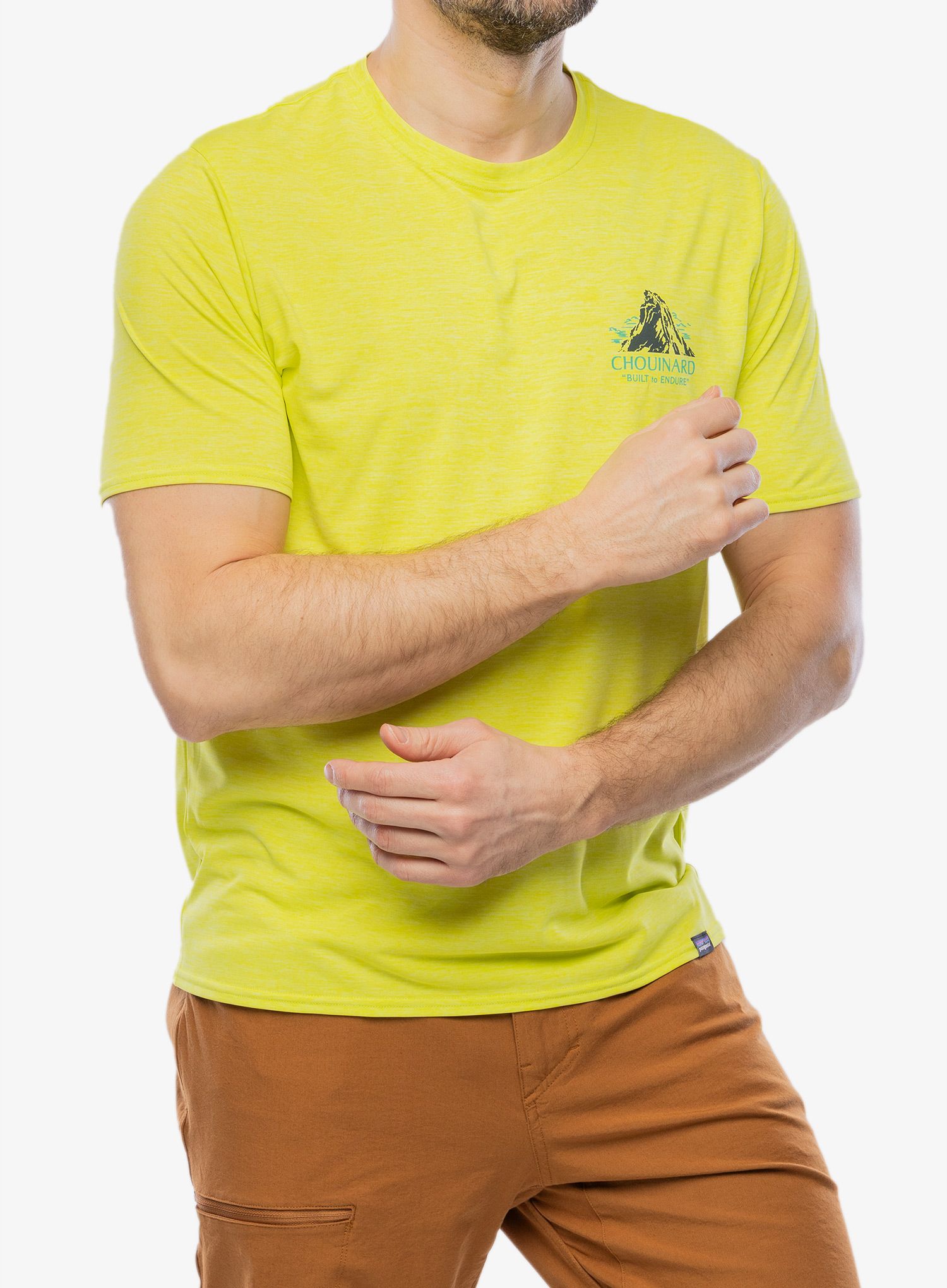 Rychleschnoucí triko Patagonia Cap Cool Daily Graphic Shirt Lands - chouinard/phosphorus