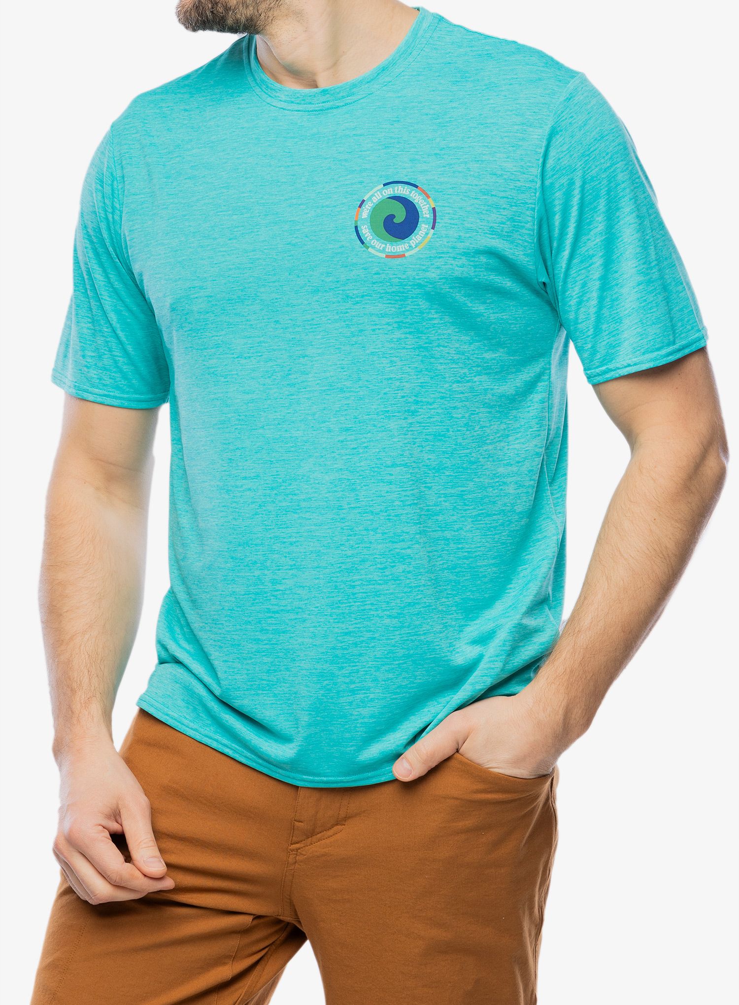 Rychleschnoucí triko Patagonia Cap Cool Daily Graphic Shirt - unity fitz/blue
