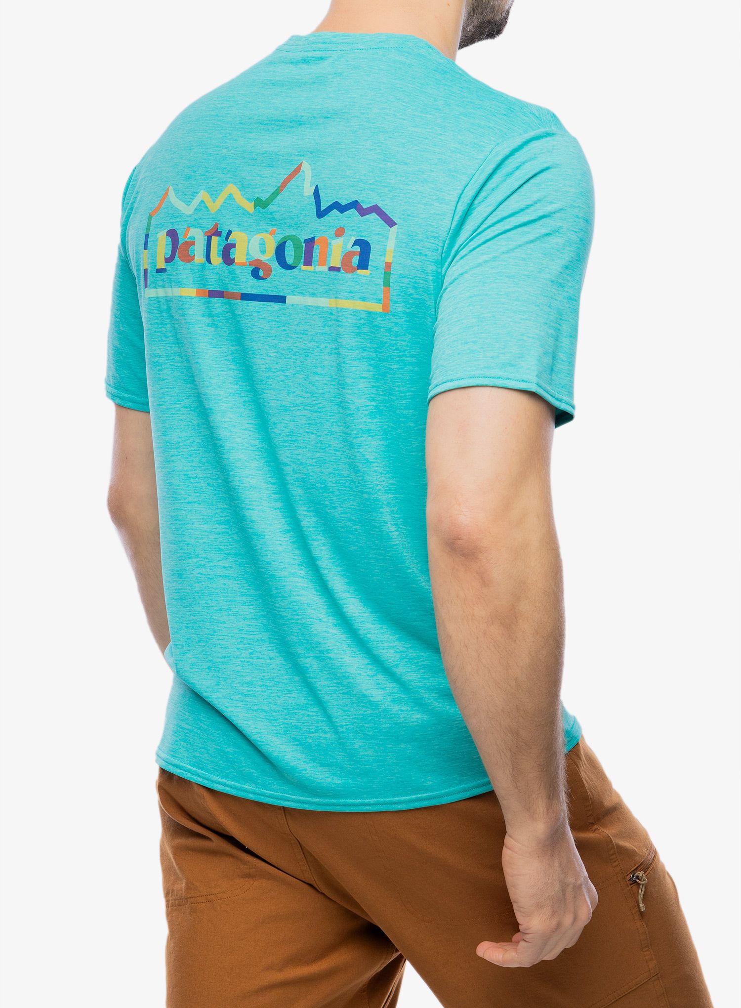 Rychleschnoucí triko Patagonia Cap Cool Daily Graphic Shirt - unity fitz/blue