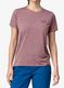Dámské tričko Patagonia Cap Cool Daily Graphic Shirt - strataspire stormy mauve x-dye