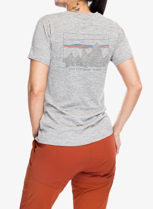 Dámské tričko Patagonia Cap Cool Daily Graphic - skyline/grey