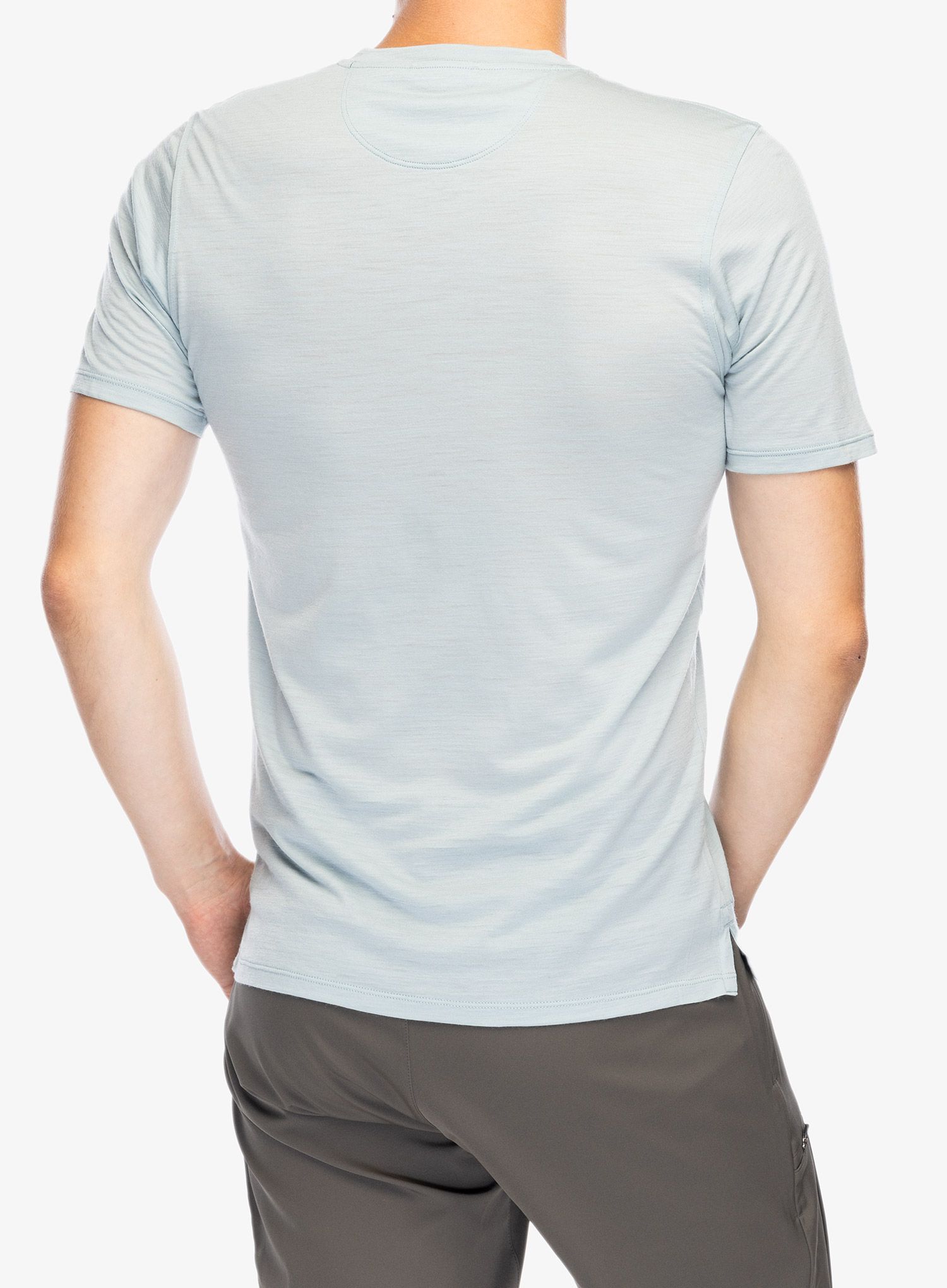 Merino triko Patagonia Cap Cool Merino Graphic Shirt - fitz roy strata thermal blue