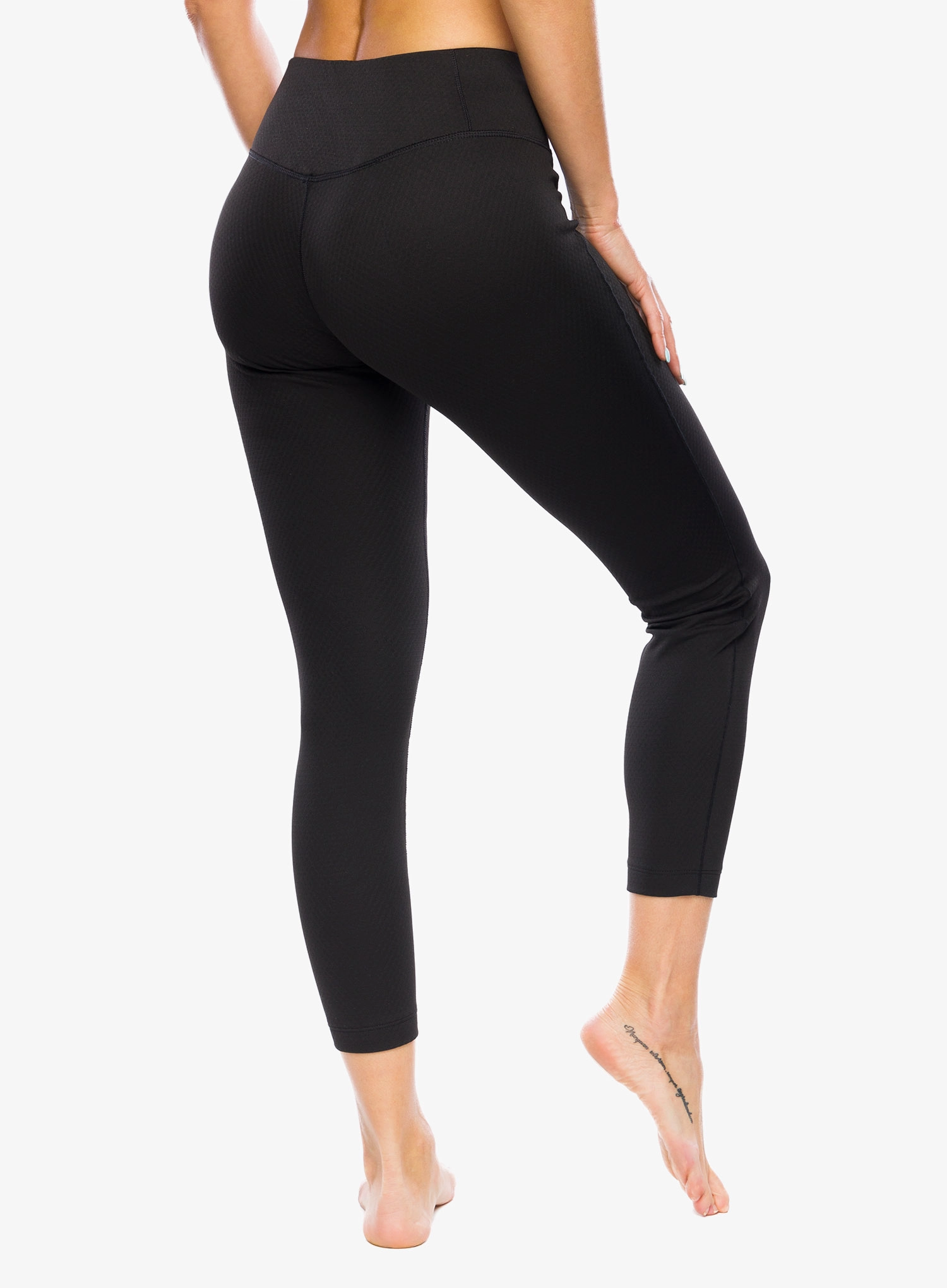 Dámské funkční legíny Patagonia Capilene MW Bottoms - black