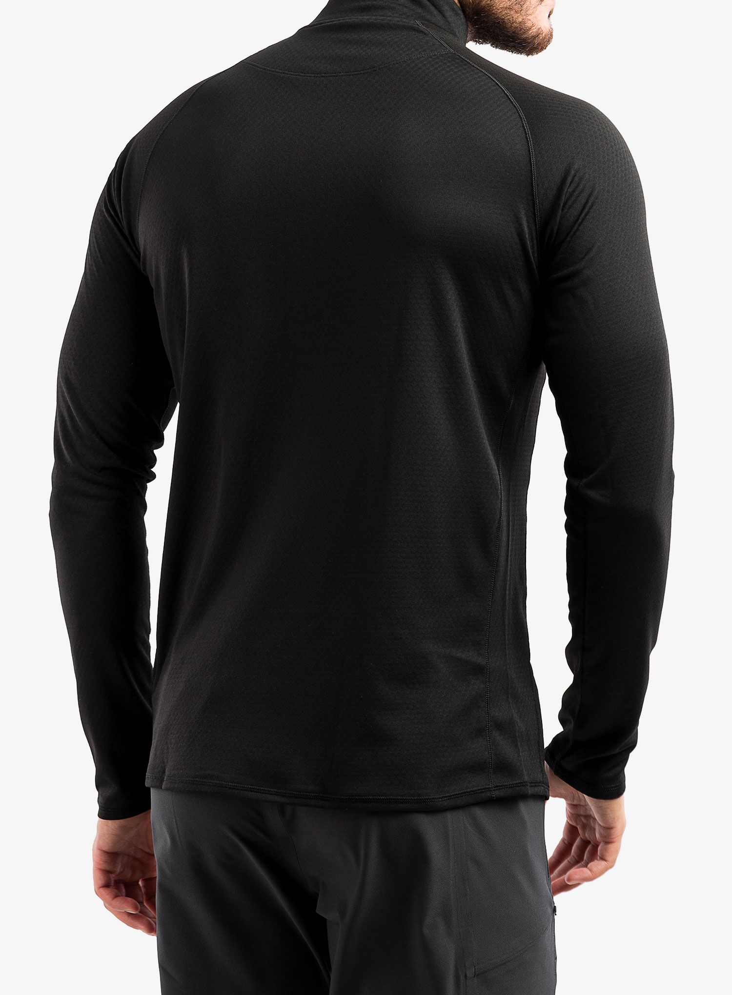 Funkční mikina Patagonia Capilene MW Zip-Neck - black