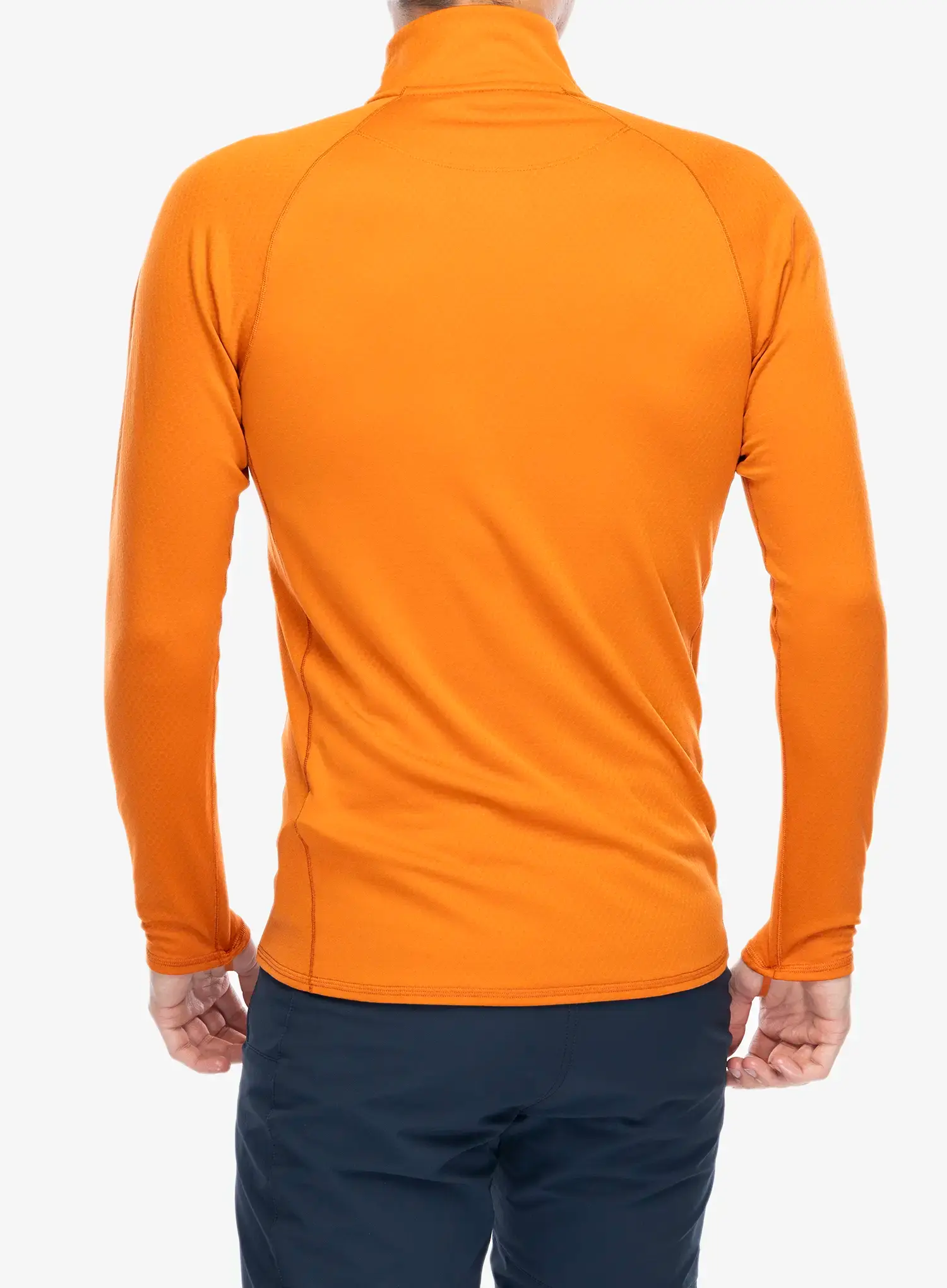 Funkční mikina Patagonia Capilene MW Zip-Neck - redtail rust