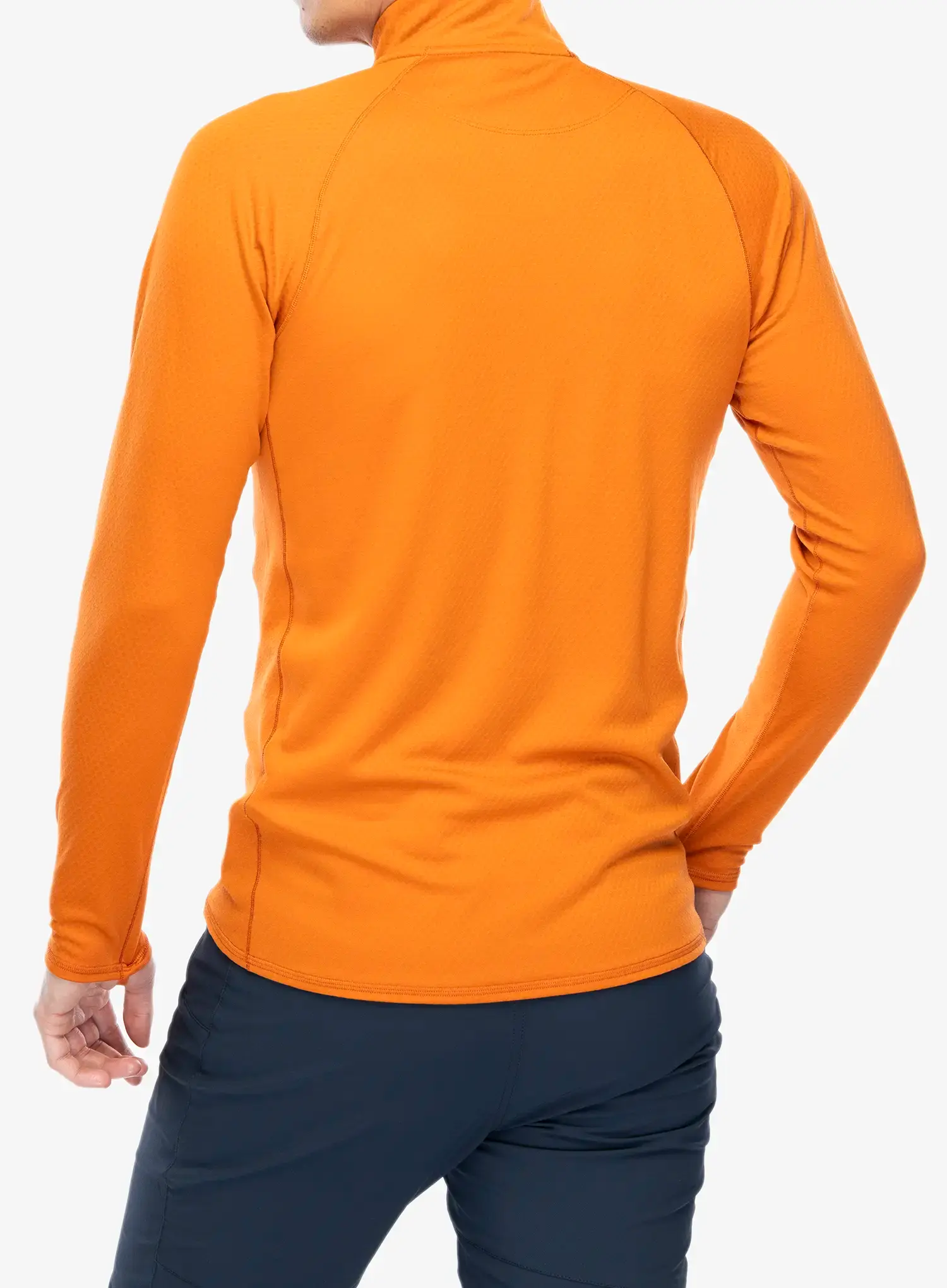 Funkční mikina Patagonia Capilene MW Zip-Neck - redtail rust