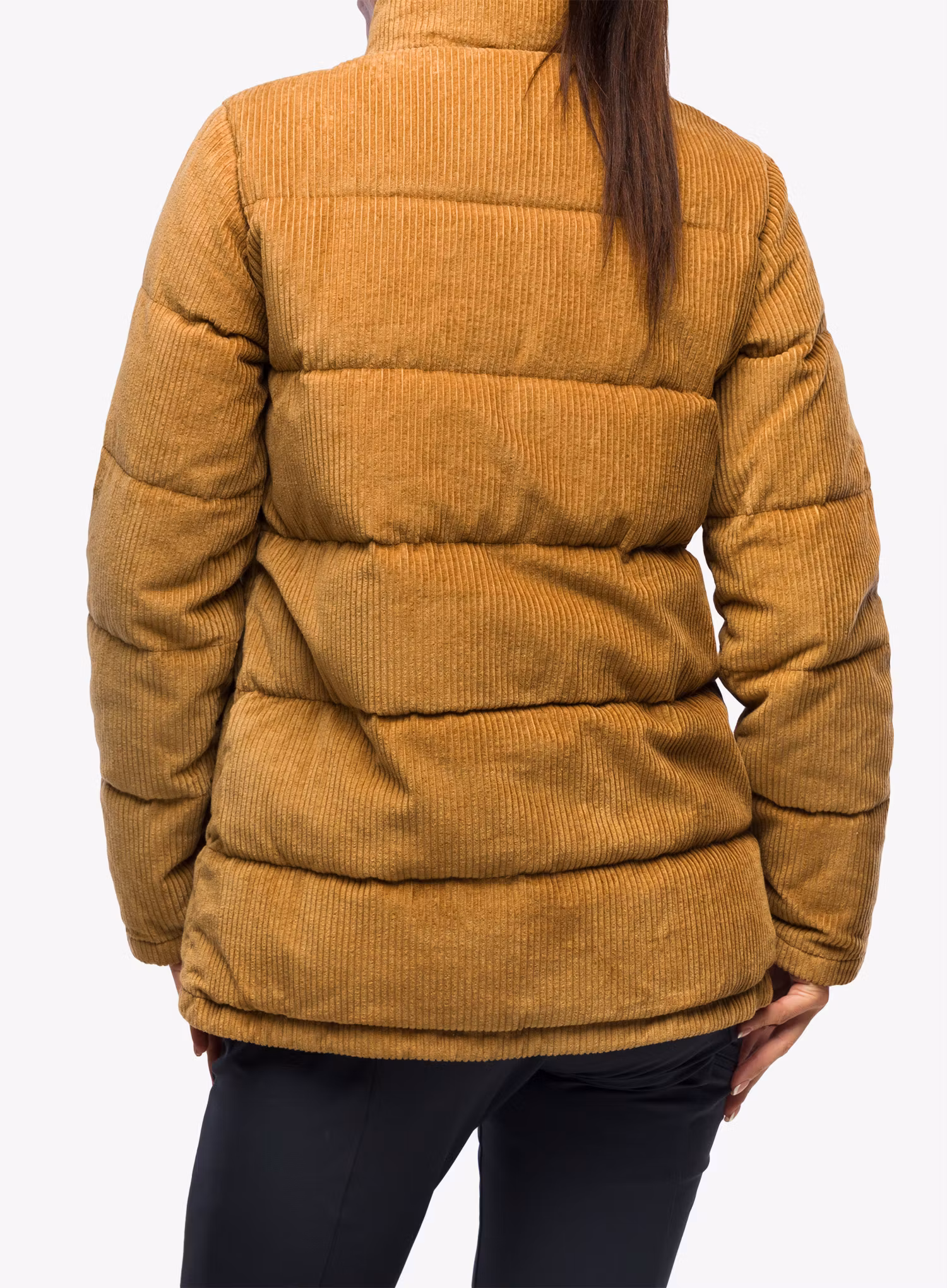 Dámská péřová bunda Patagonia Cord Fjord Coat - nest brown