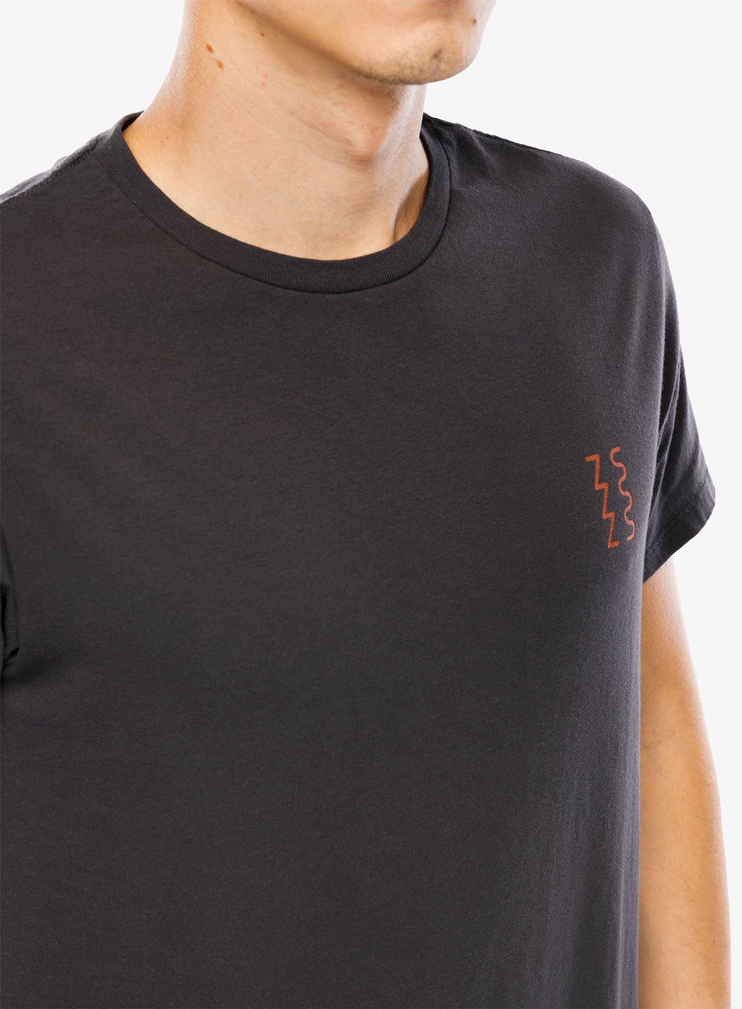 Tričko s potiskem Patagonia Dawn Tracks Organic T-Shirt - ink black