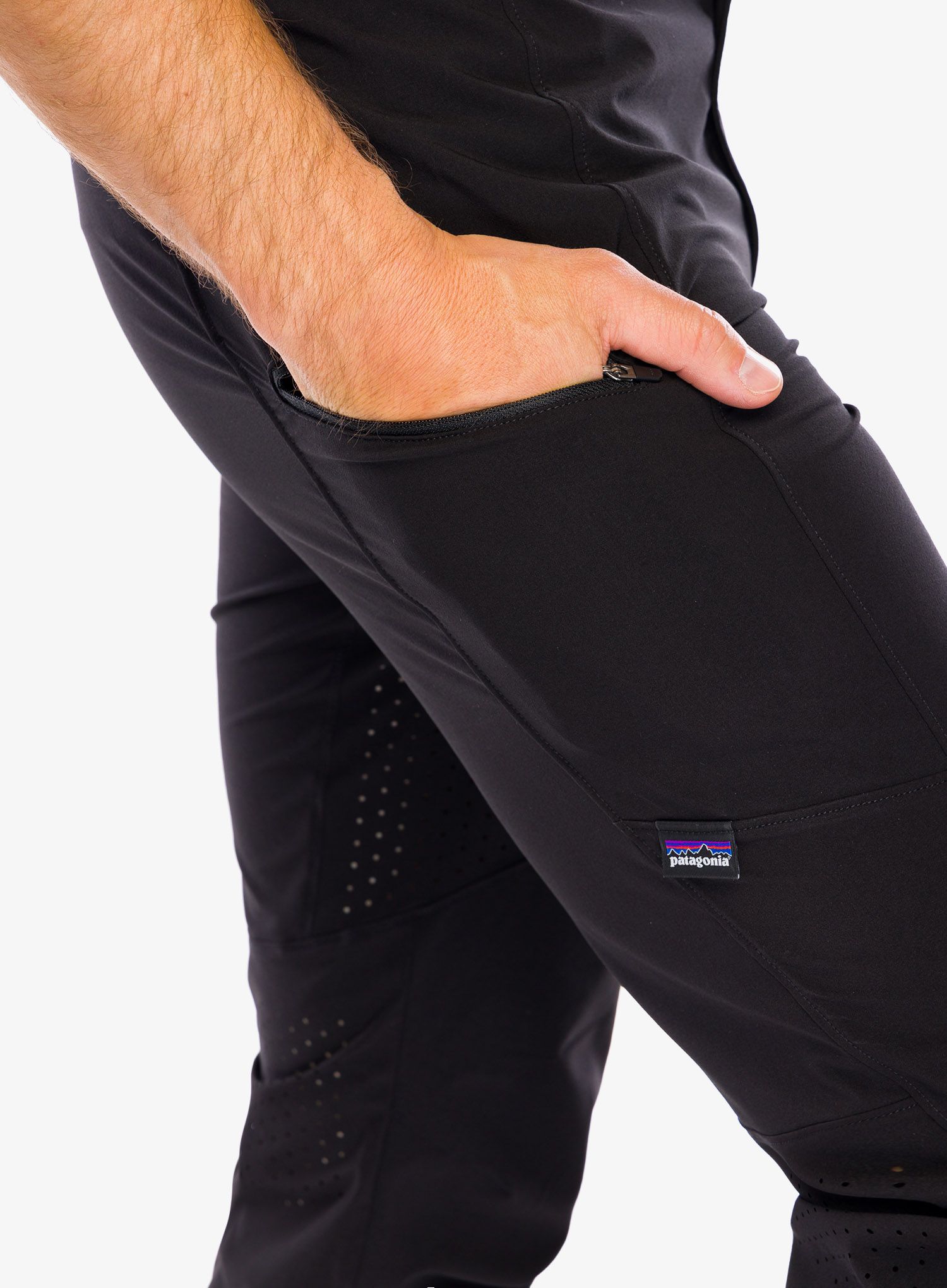 Kalhoty na kolo Patagonia Dirt Craft Pants - black