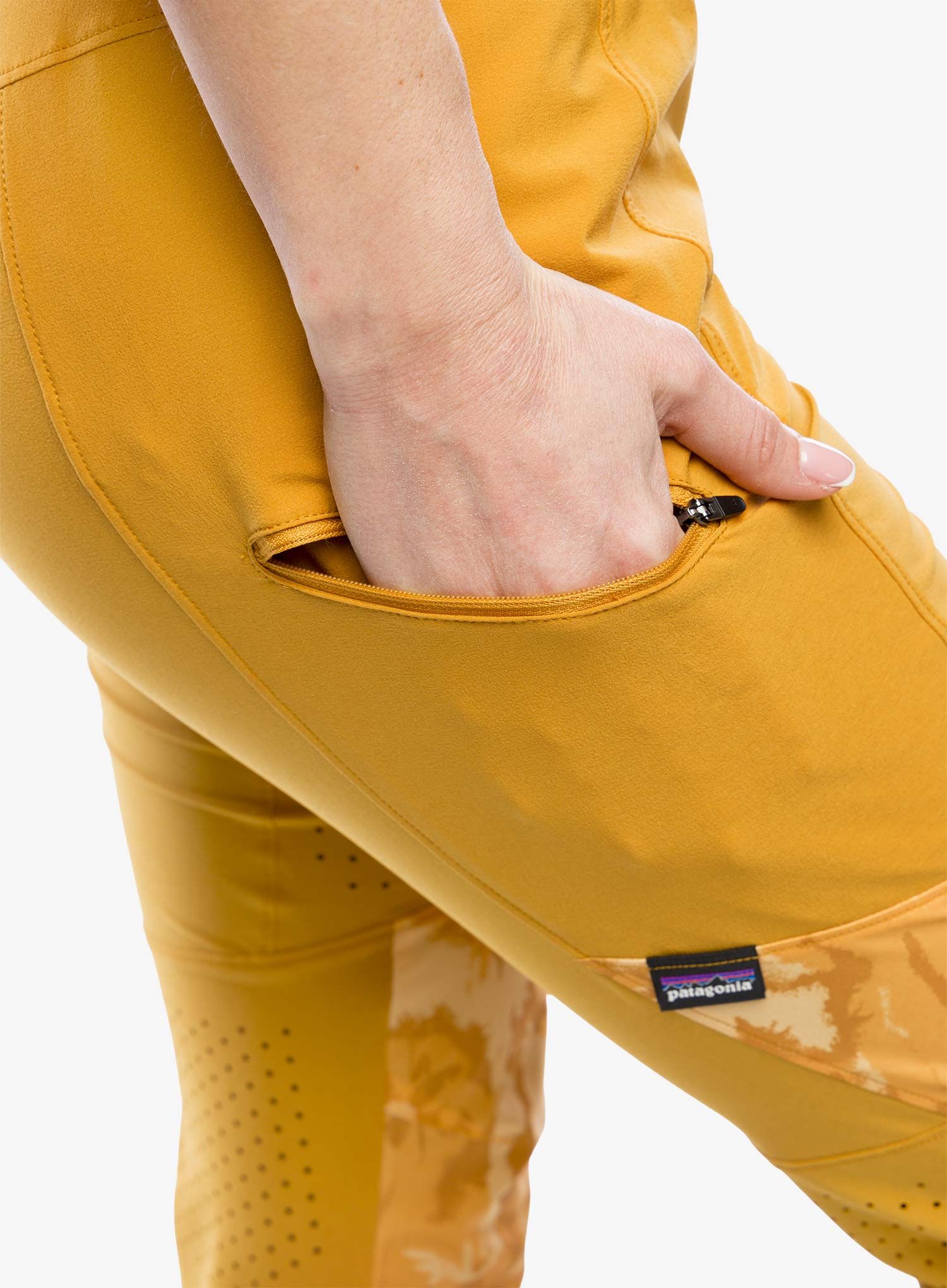 Dámské cyklistické kalhoty Patagonia Dirt Craft Pants - golden