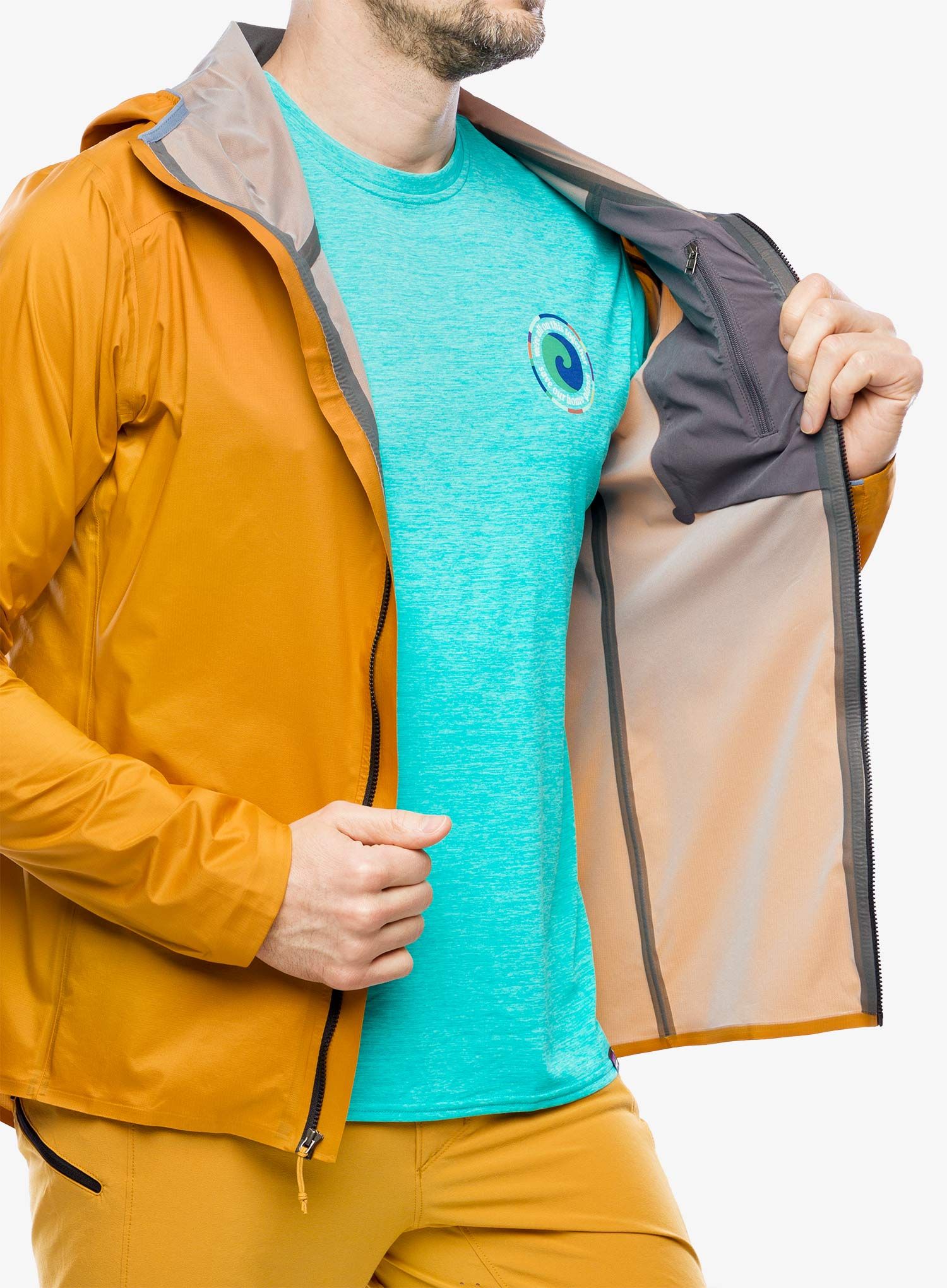 Bunda na kolo Patagonia Dirt Roamer Jacket - golden caramel