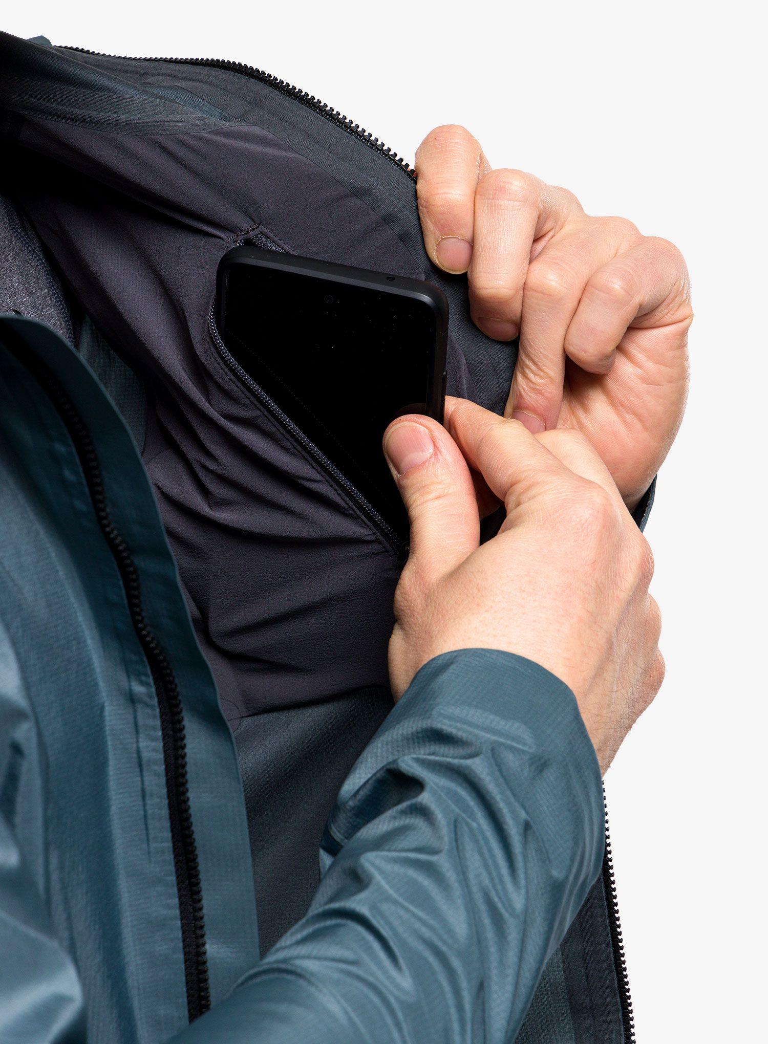 Bunda na kolo pánská Patagonia Dirt Roamer Jacket - plume grey