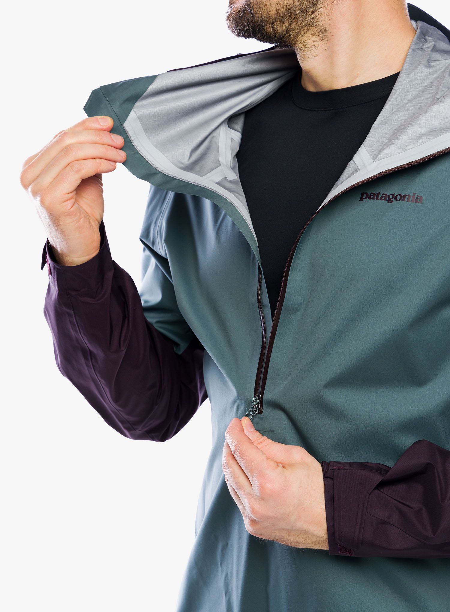 Bunda na kolo Patagonia Dirt Roamer Storm Jkt - nouveau green
