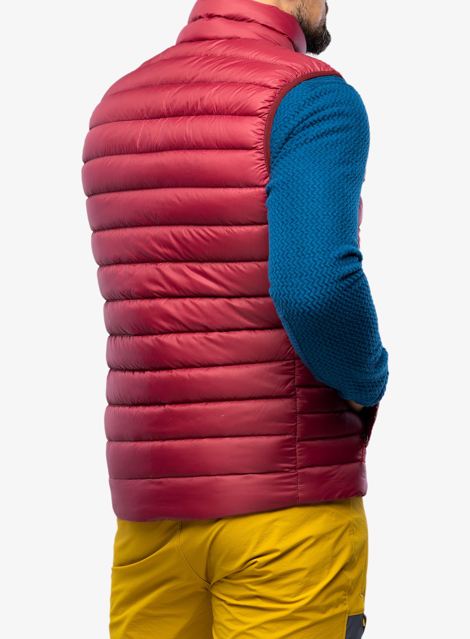 Pánská vesta Patagonia Down Sweater Vest - carmine red