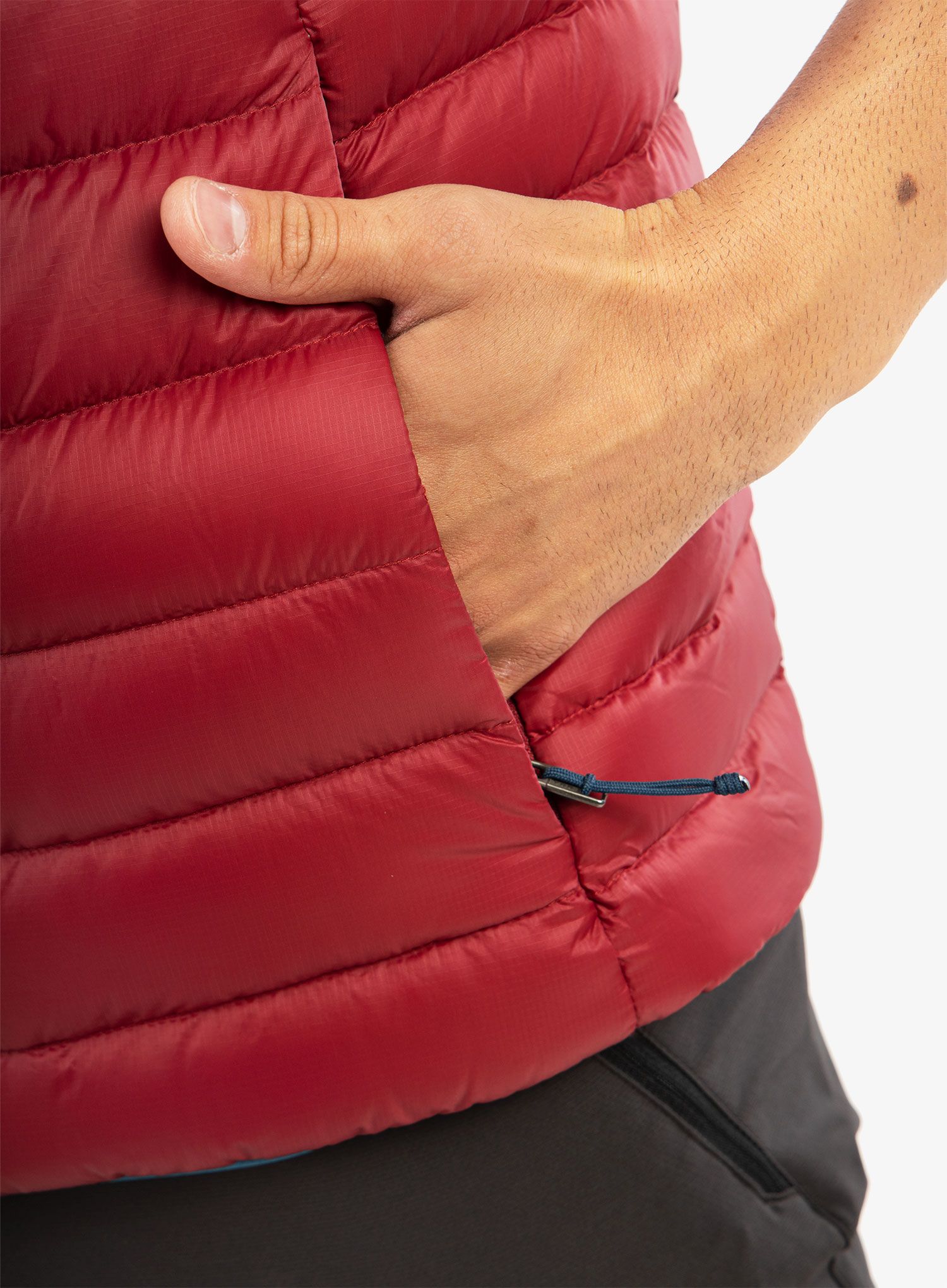 Vesta Patagonia Down Sweater Vest - wax red