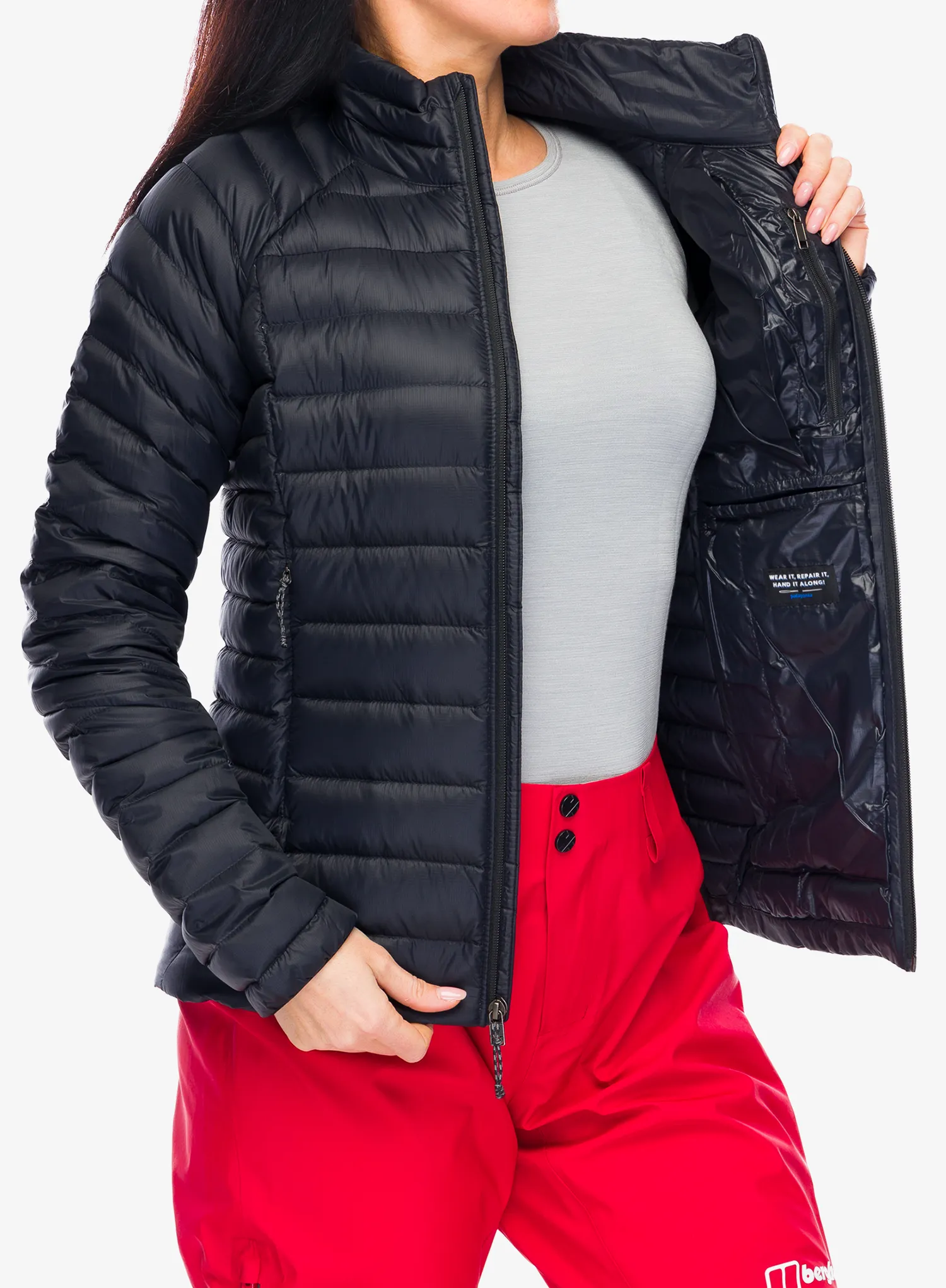 Dámská péřová bunda Patagonia Down Sweater - black