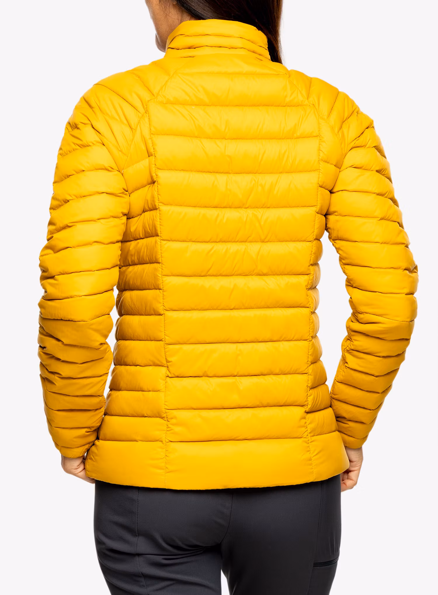 Dámská péřová bunda Patagonia Down Sweater - cosmic gold