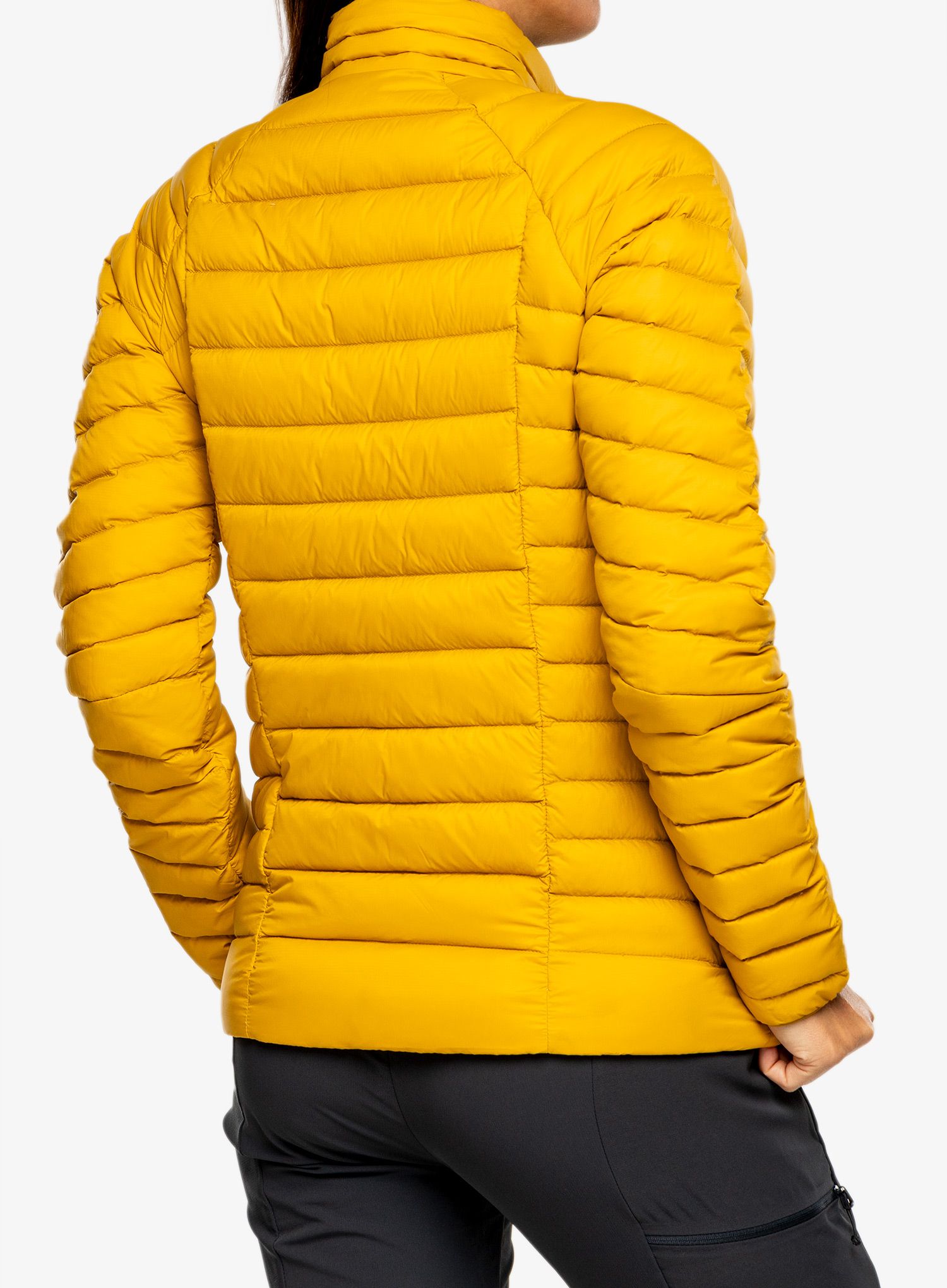 Dámská péřová bunda Patagonia Down Sweater - cosmic gold