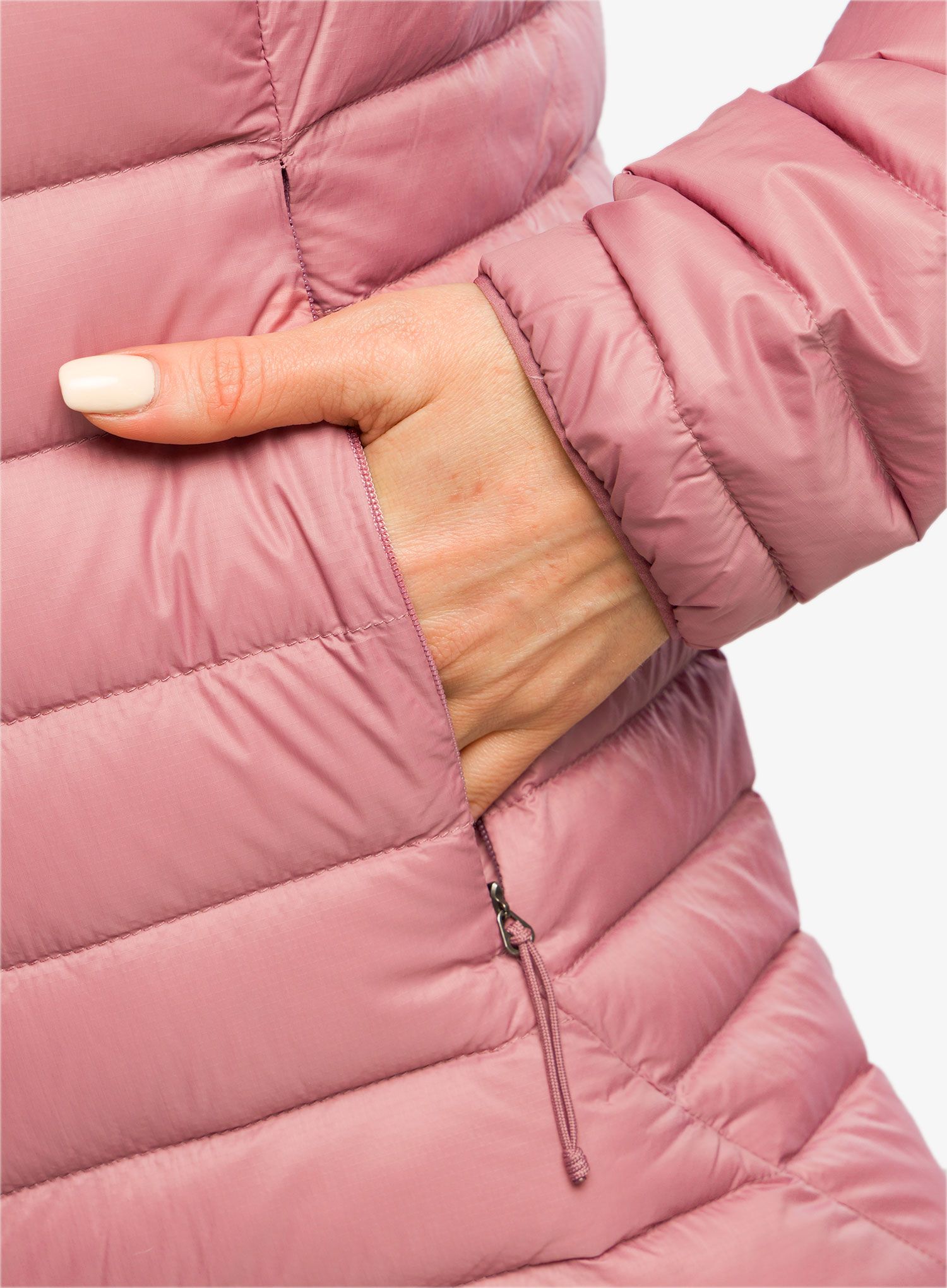 Dámská péřová bunda Patagonia Down Sweater - evening mauve