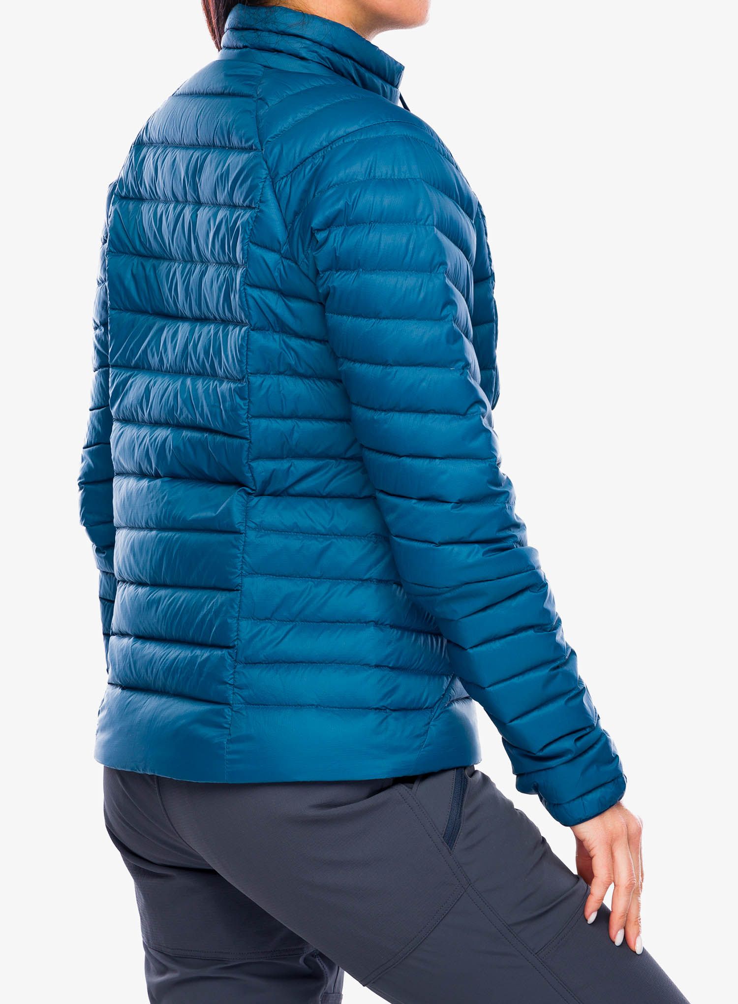 Dámská péřová bunda Patagonia Down Sweater - lagom blue
