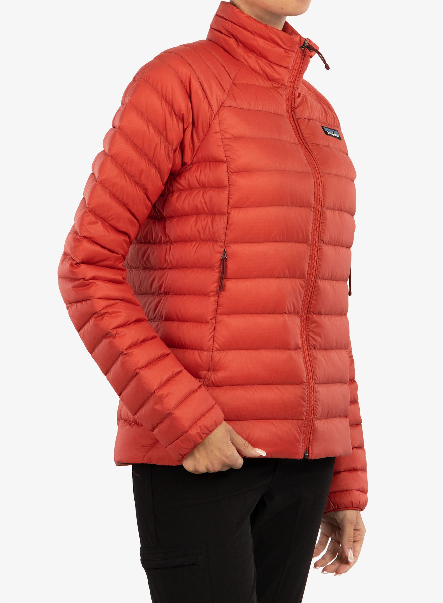 Dámská péřová bunda Patagonia Down Sweater - sumac red