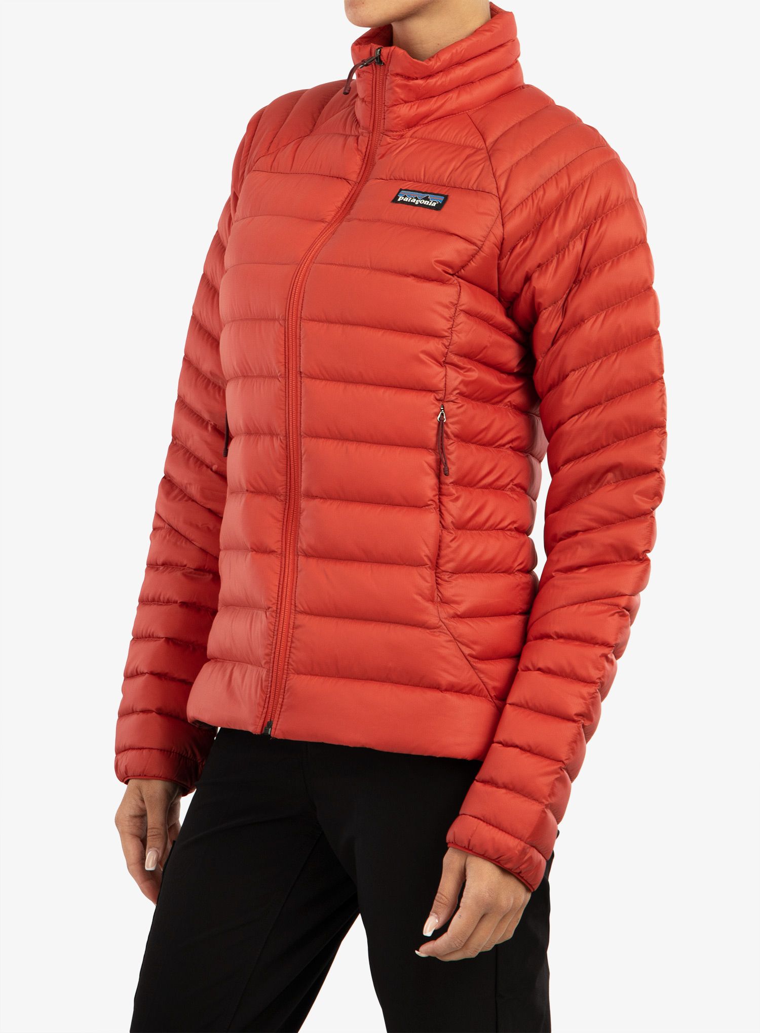 Dámská péřová bunda Patagonia Down Sweater - sumac red