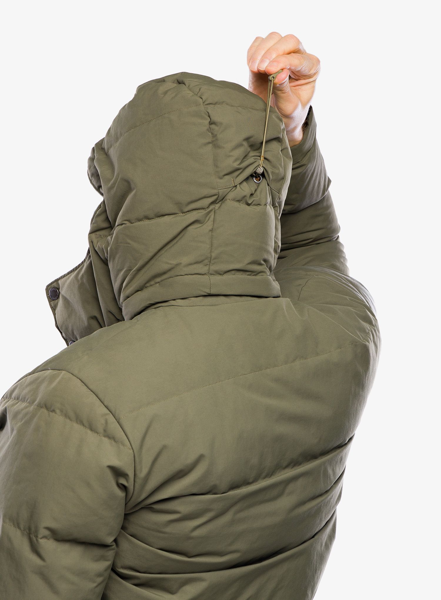 Péřová bunda Patagonia Downdrift Jacket - basin green