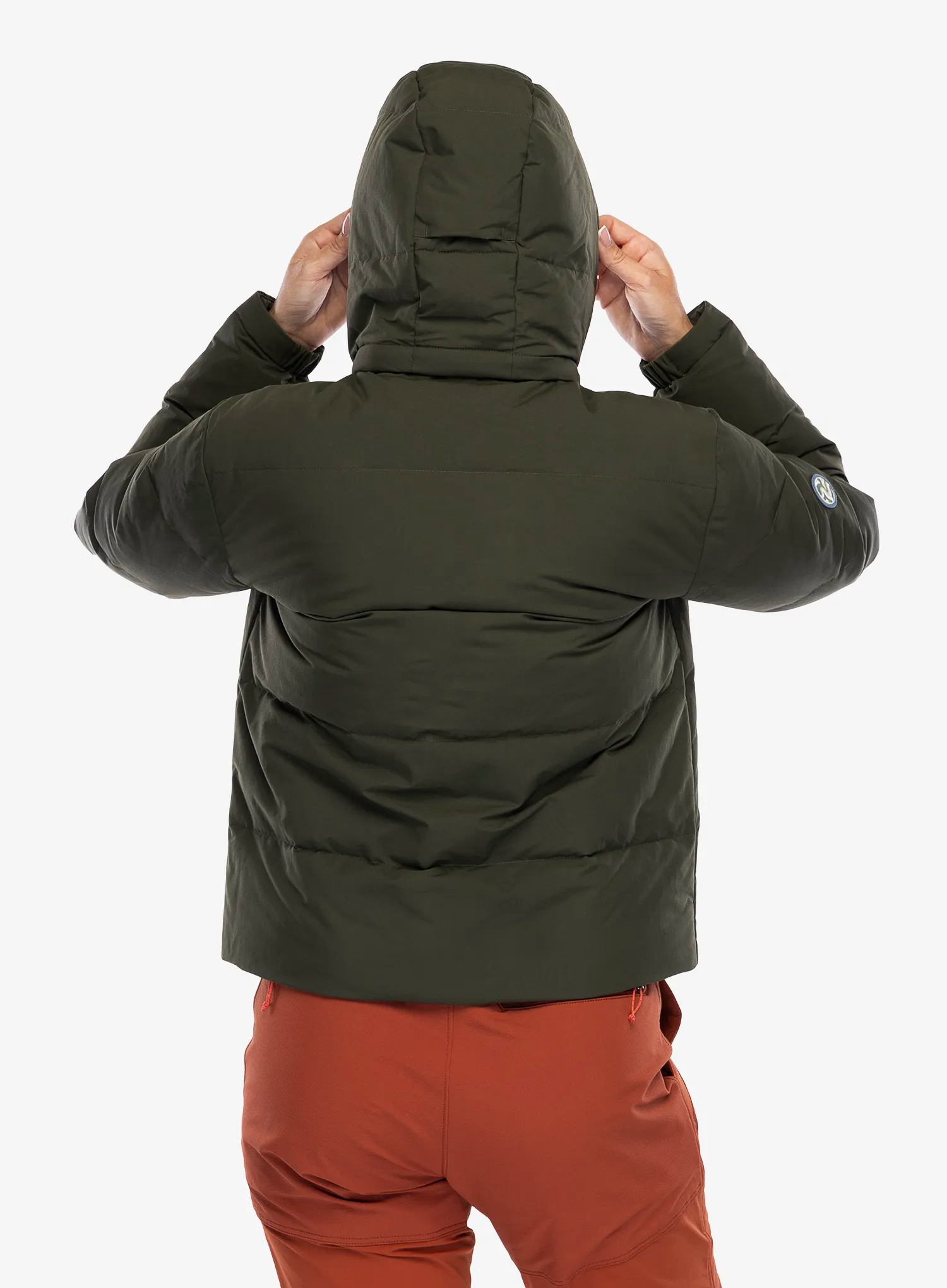 Dámská péřová bunda Patagonia Downdrift Jacket - pine needle green