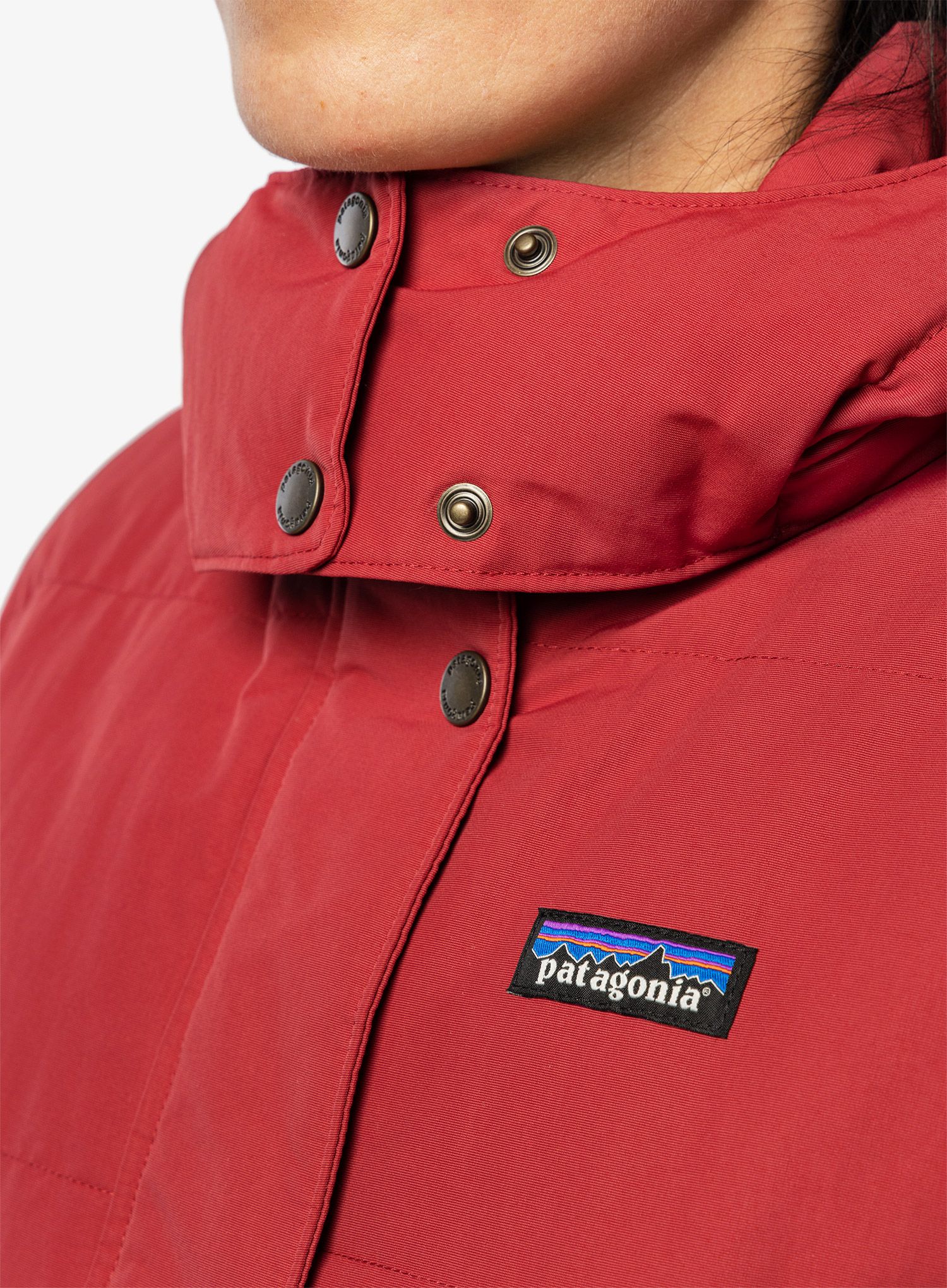Dámská péřová bunda Patagonia Downdrift Jacket - wax red
