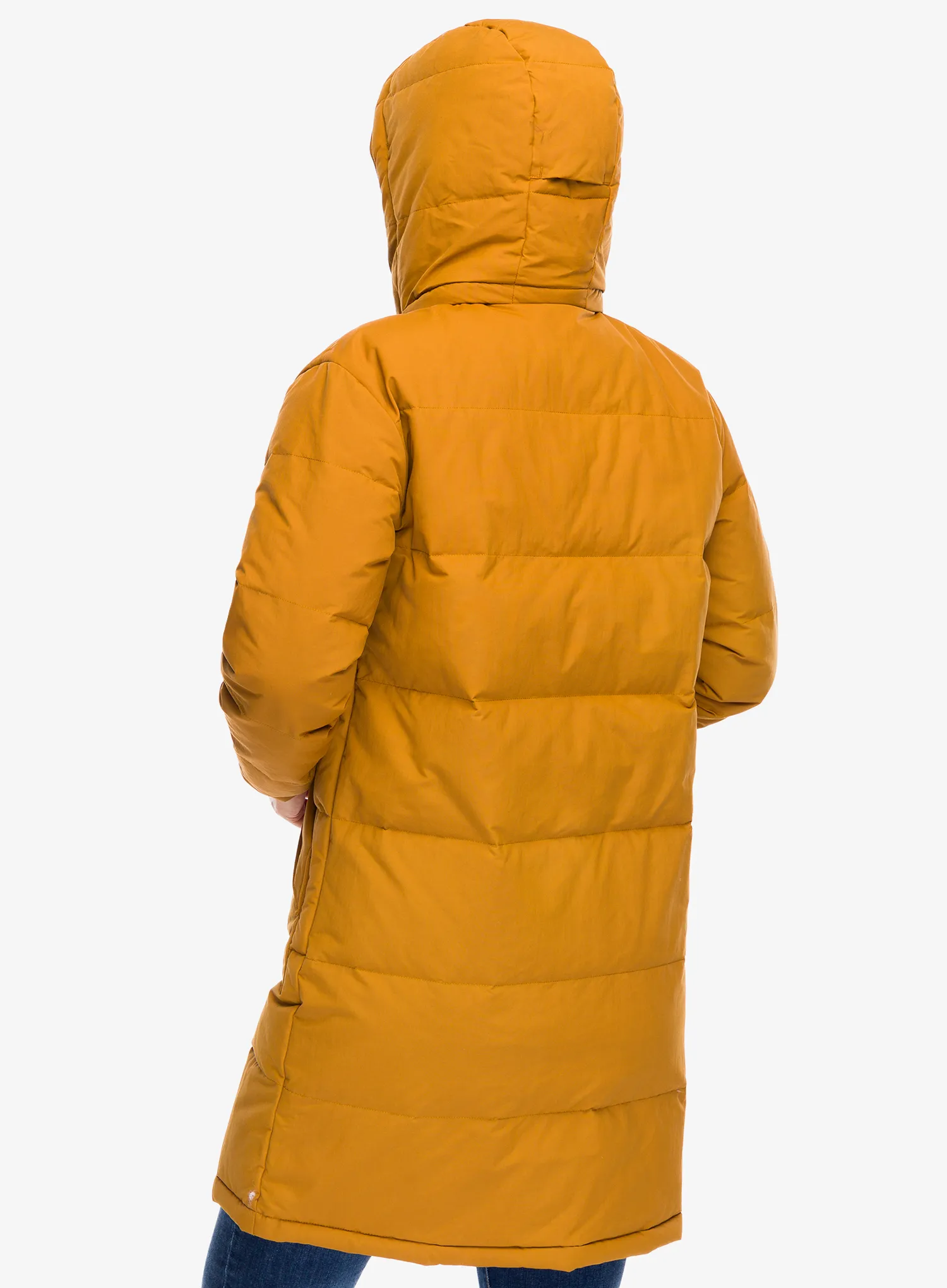 Péřový kabát Patagonia Downdrift Parka - shelter brown
