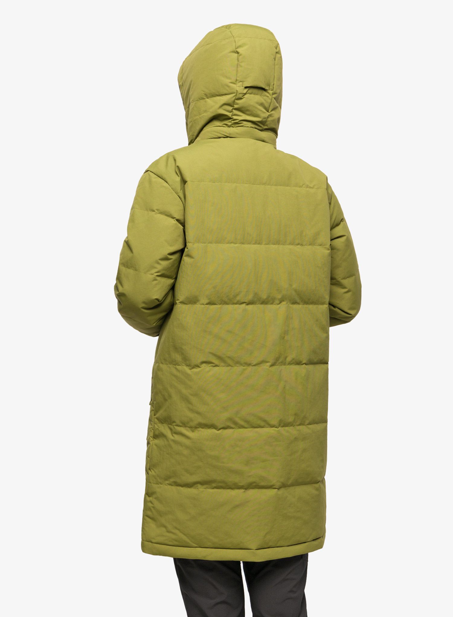 Dámský péřový kabát Patagonia Downdrift Parka - wyoming green