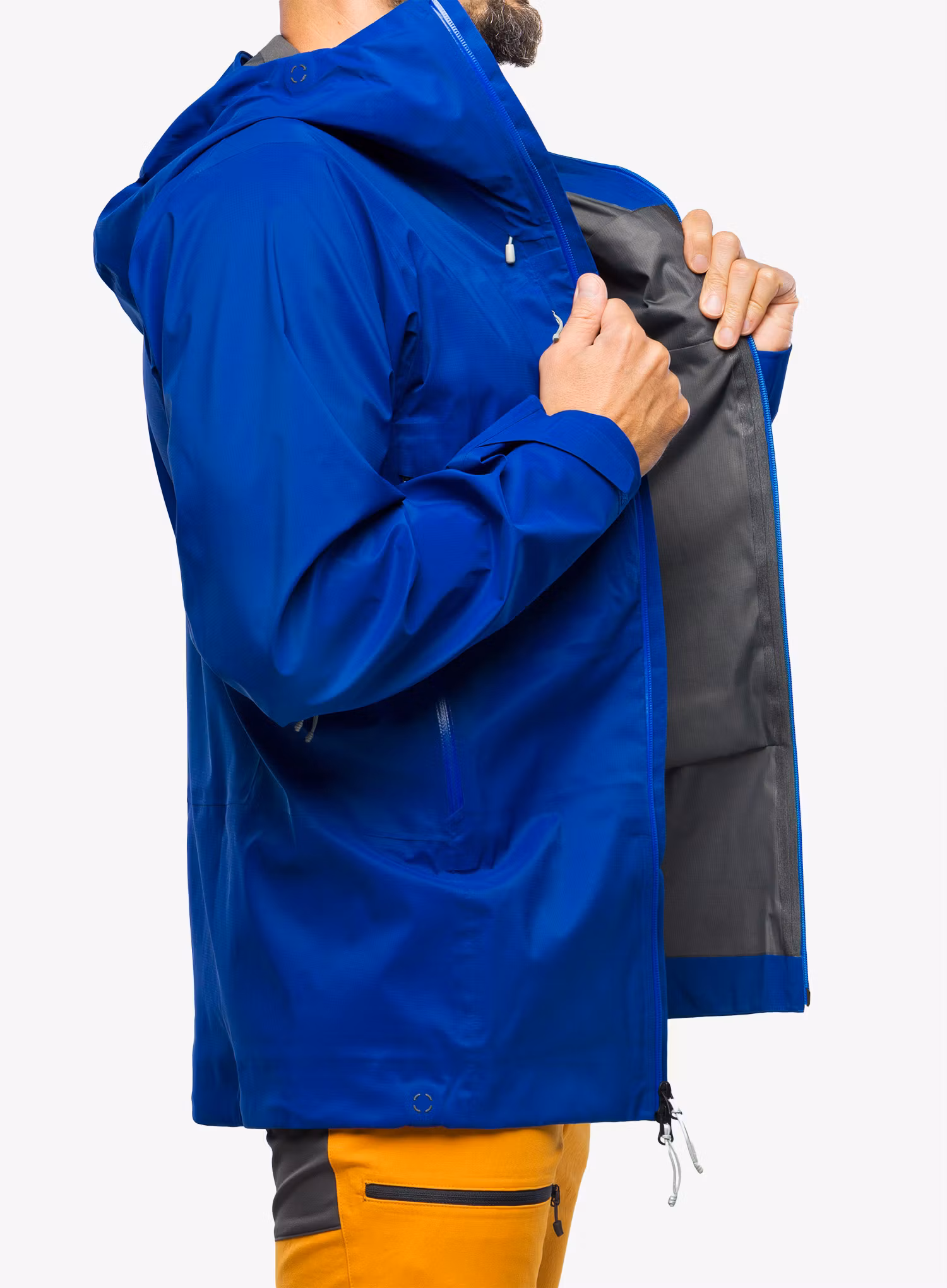 Bunda s membránou Patagonia Dual Aspect Jacket - passage blue