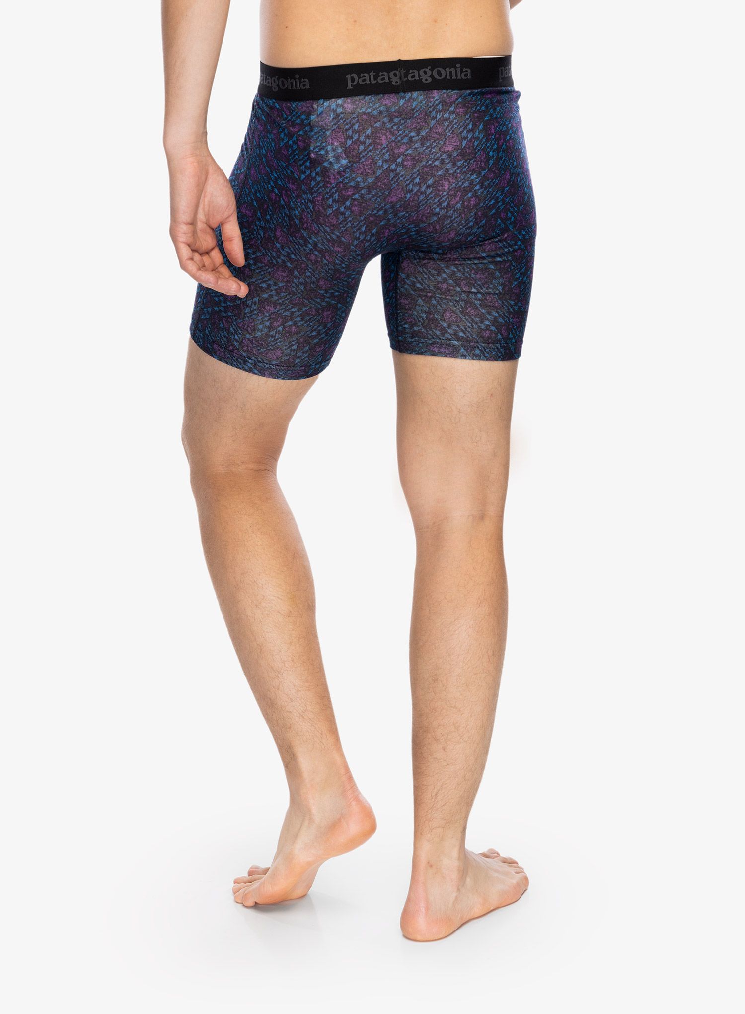 Funkční boxerky Patagonia Essential Boxer Briefs 6 in - synched flight pitch blue