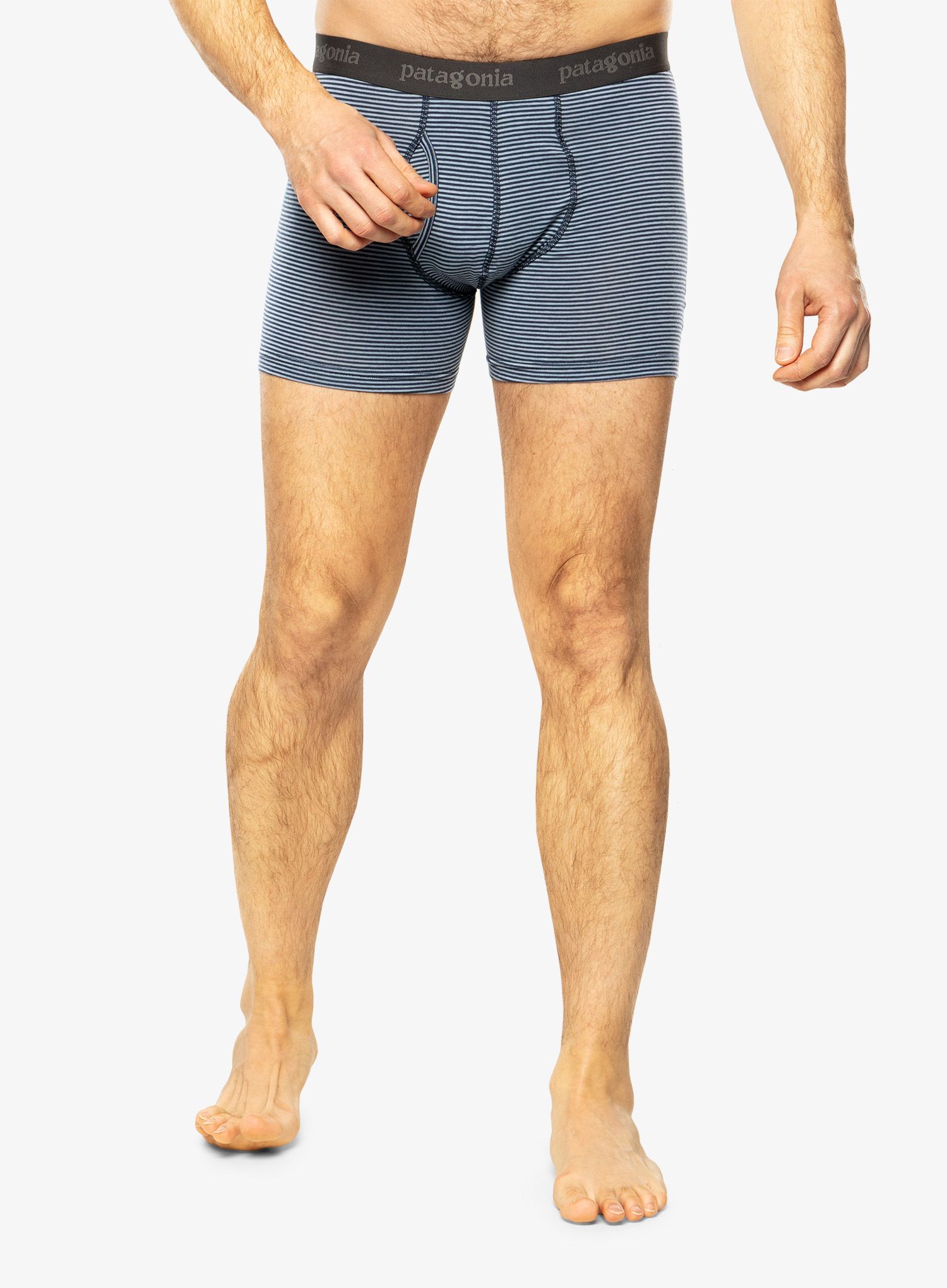 Funkční boxerky Patagonia Essential Boxer Briefs - 3 in - navy