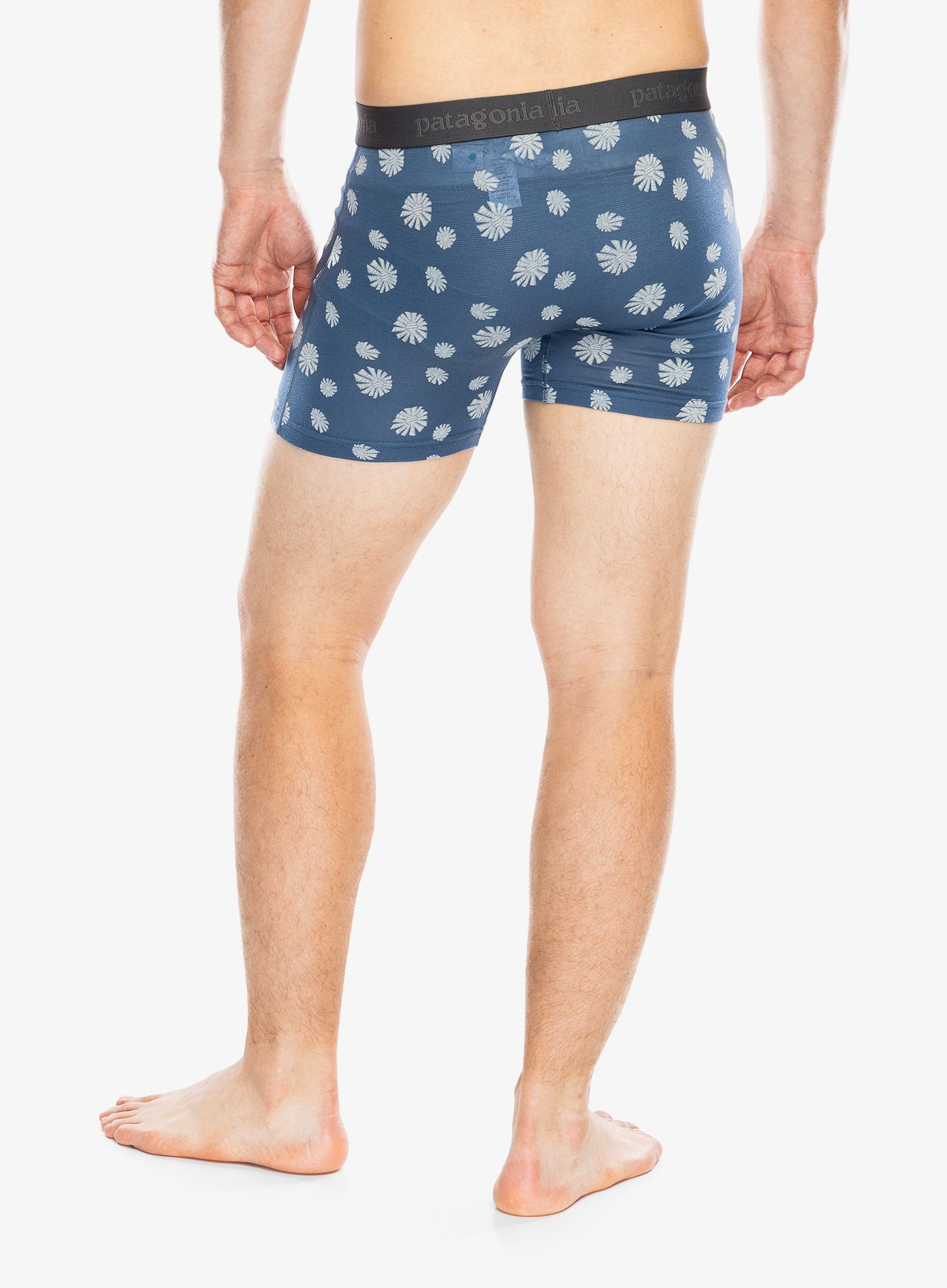 Funkční boxerky Patagonia Essential Boxer Briefs - 3 in - sunny/utilty blue
