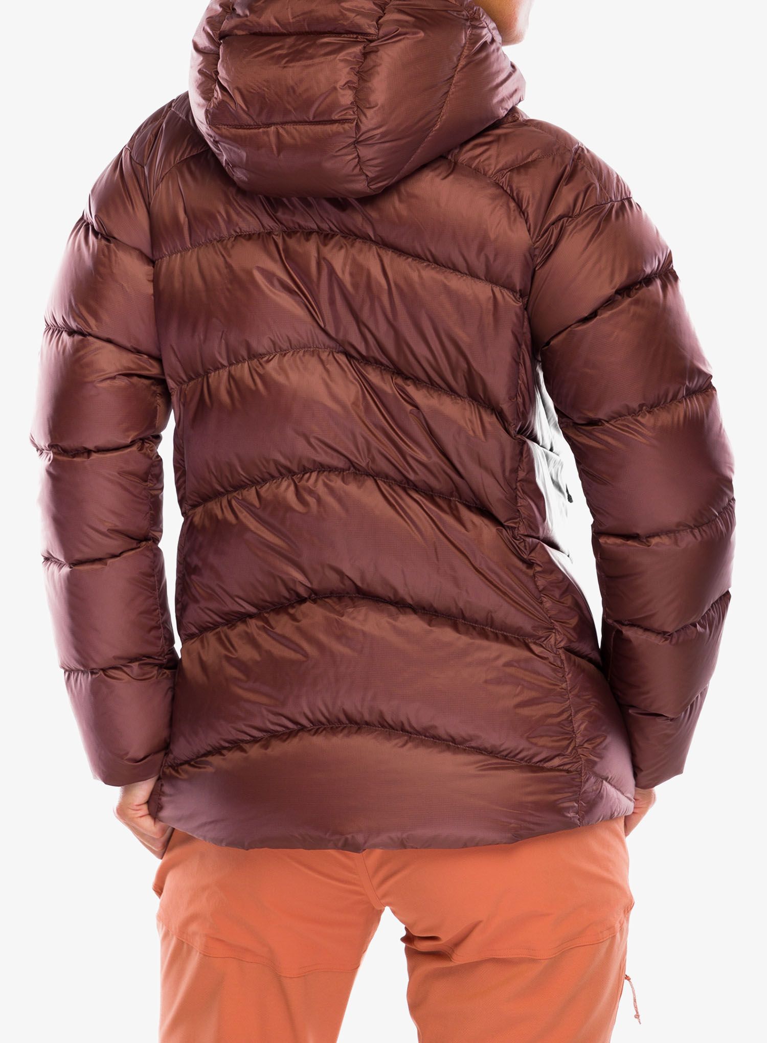 Dámská péřová bunda Patagonia Fitz Roy Down Hoody - dulse mauve
