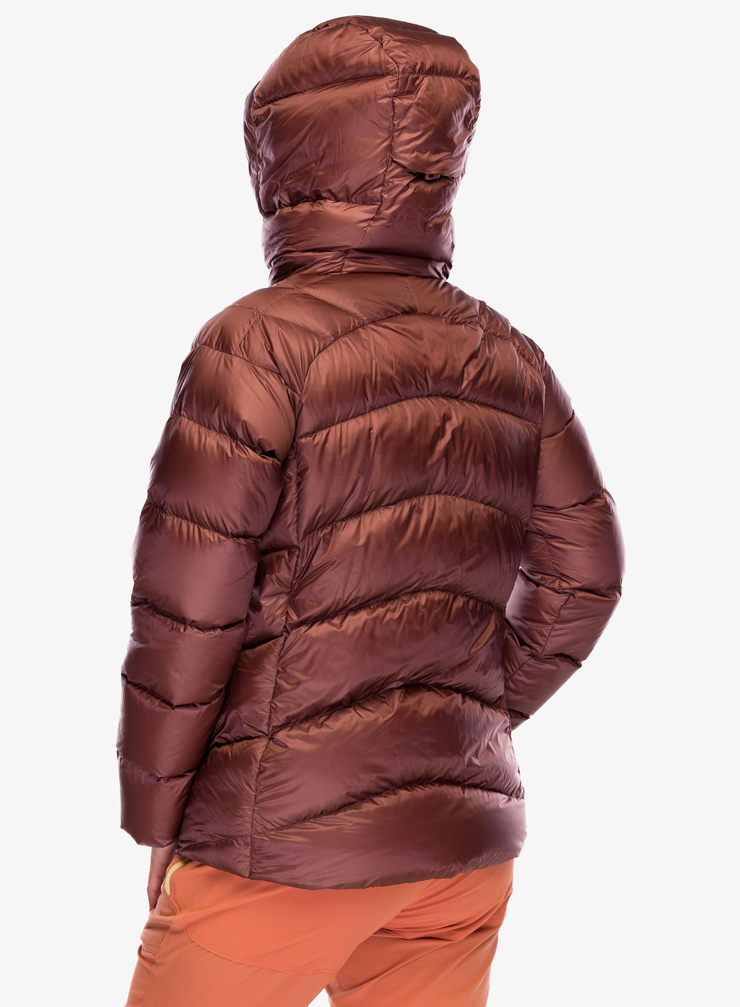 Dámská péřová bunda Patagonia Fitz Roy Down Hoody - dulse mauve