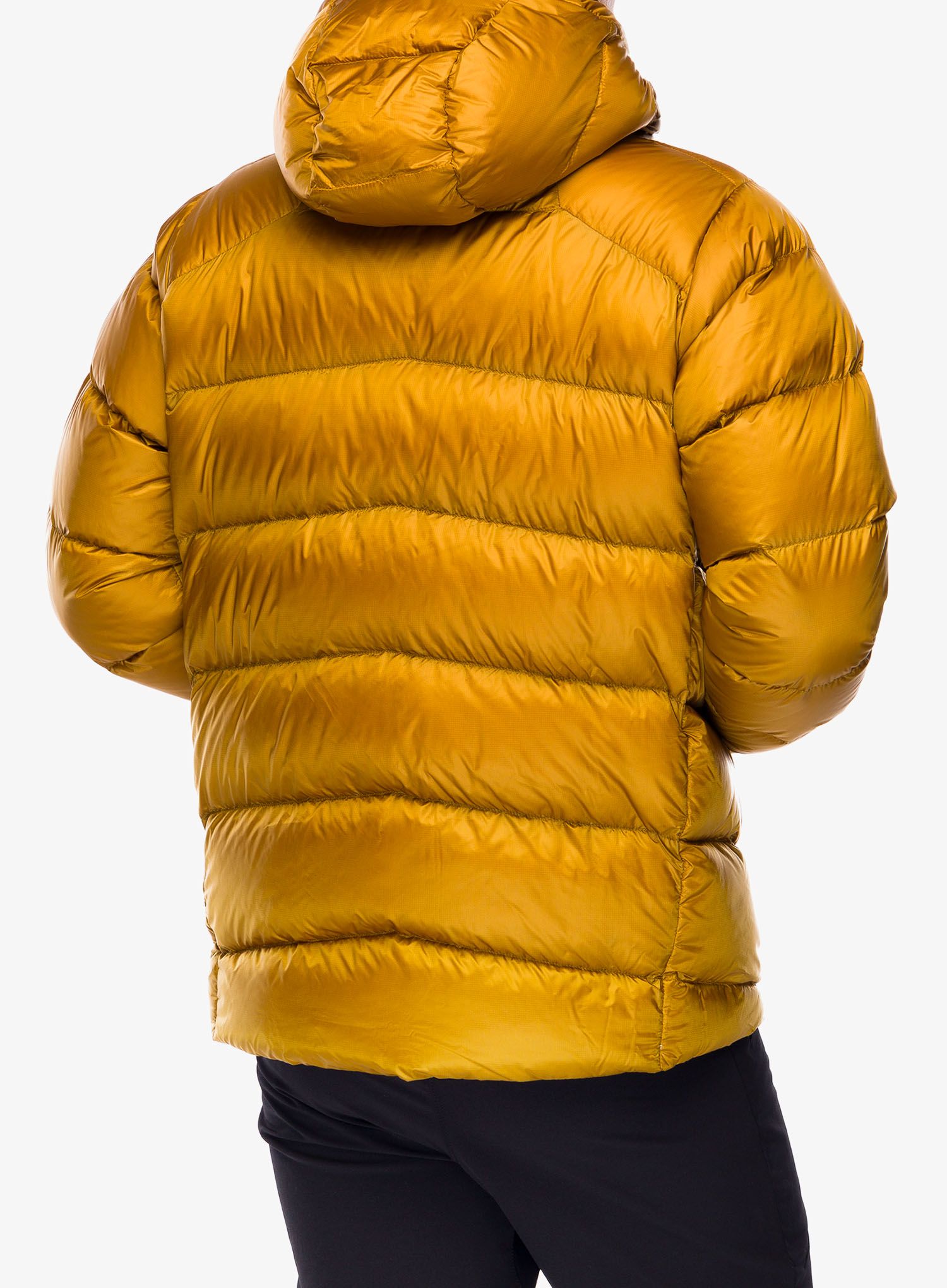 Péřová bunda Patagonia Fitz Roy Down Hoody - raptor brown