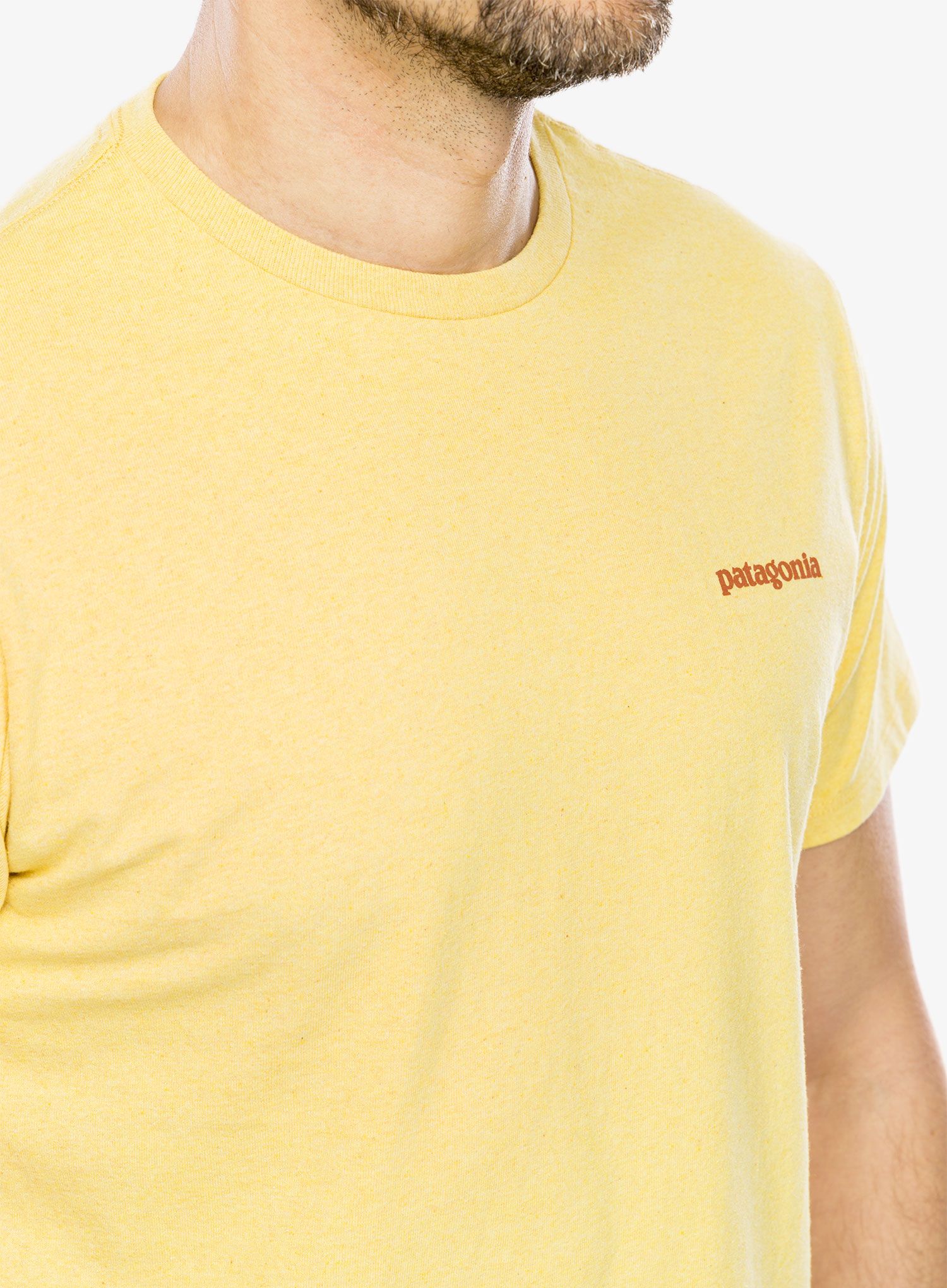 Tričko Patagonia Fitz Roy Icon Responsibili-Tee - milled yellow